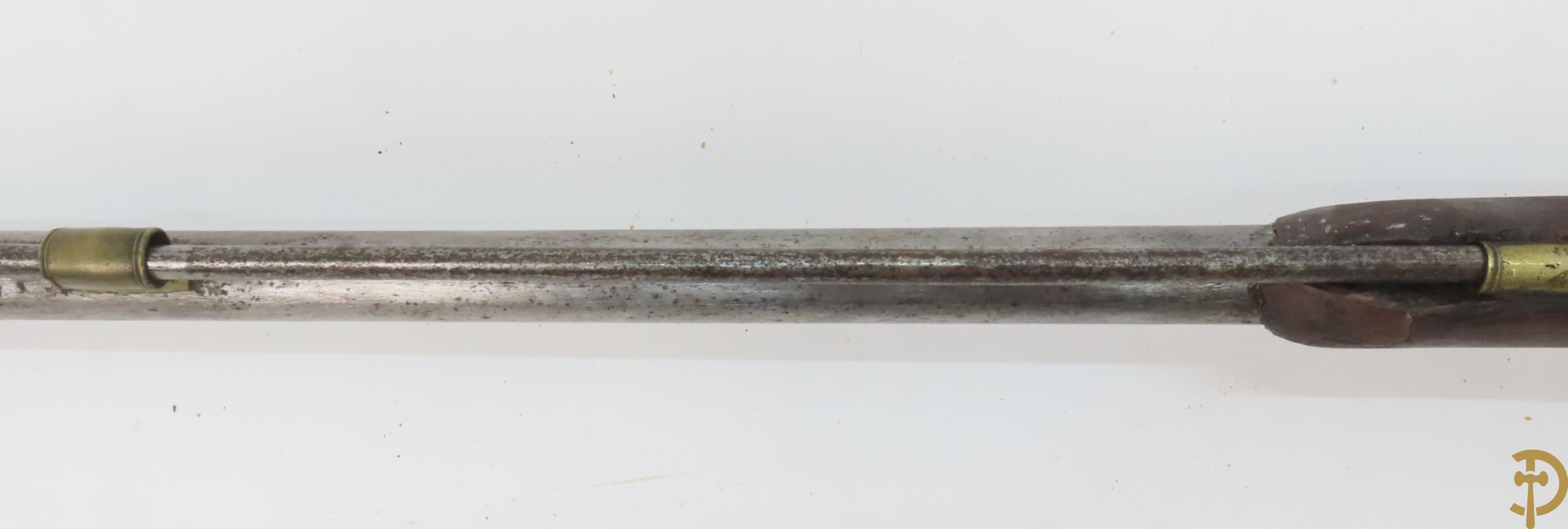 Antiek silex geweer met opstamper - (Antiek sierwapen daterend voor 1893 - kopers gebonden aan de Belgische wetgeving)