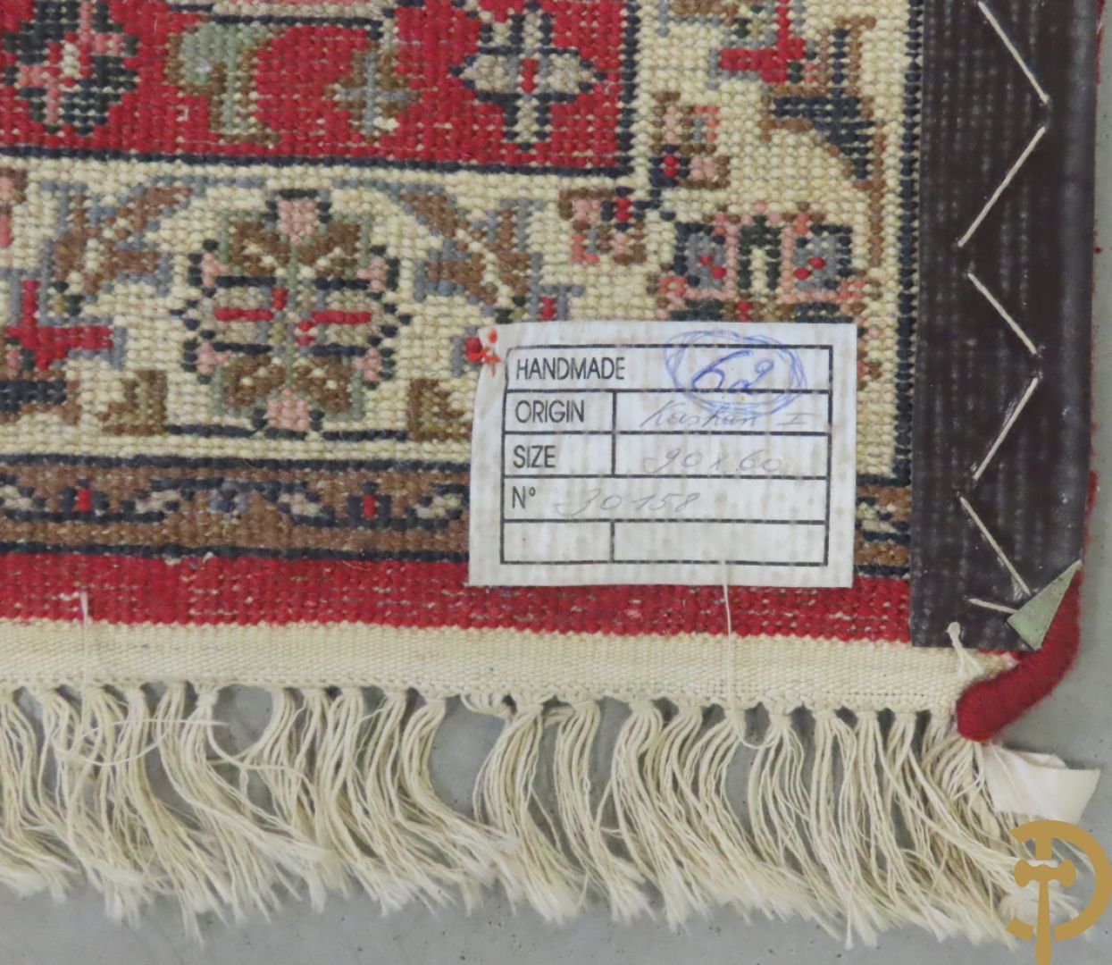 Vijf oosterse handgeknoopte tapijten