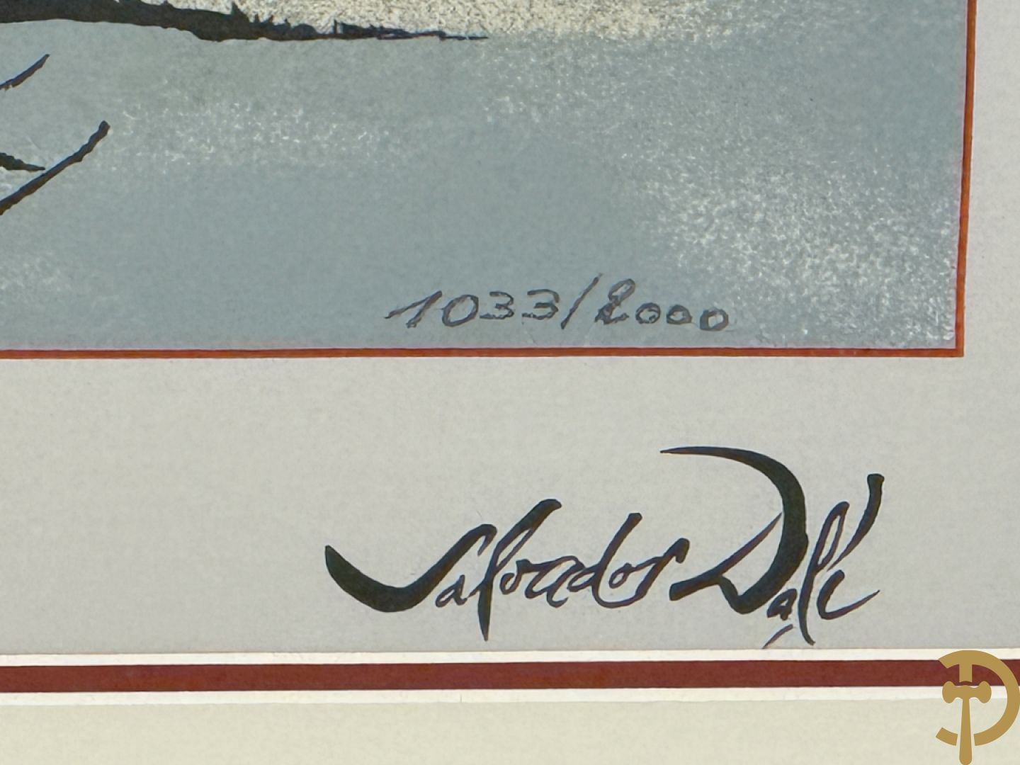 DALI Salvador getekend 1985 