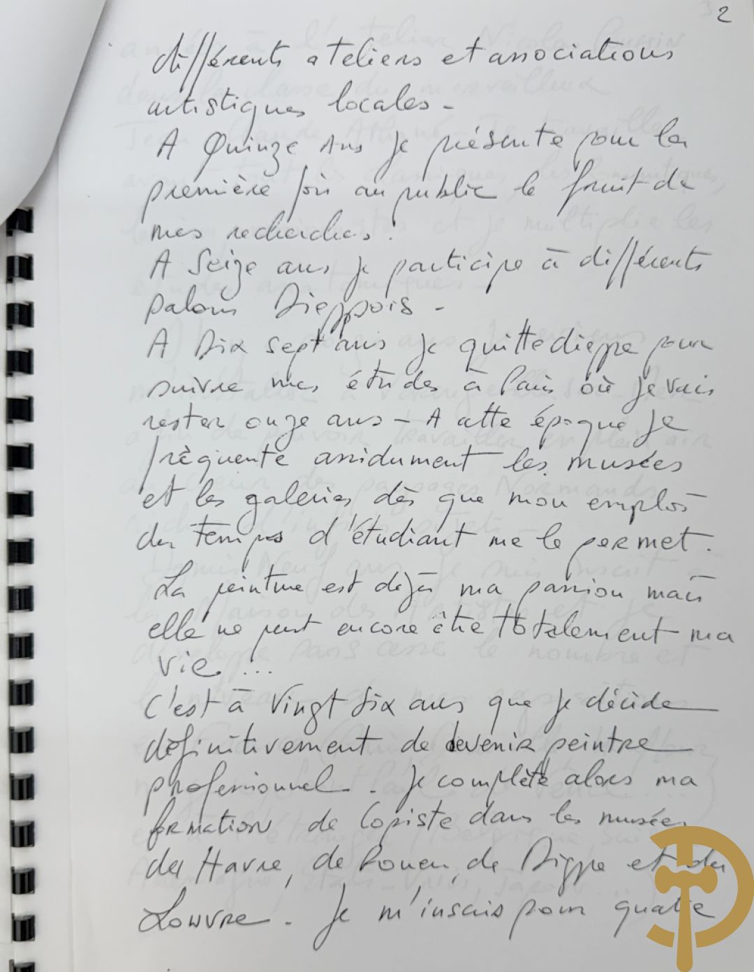 FRANS P. getekend (Paul) 