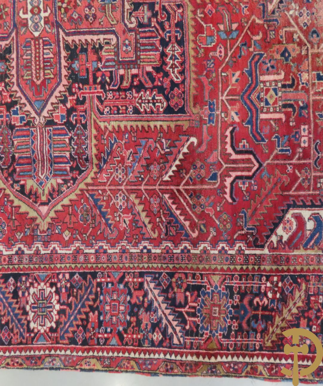 Oosters handgeknoopt tapijt Heriz