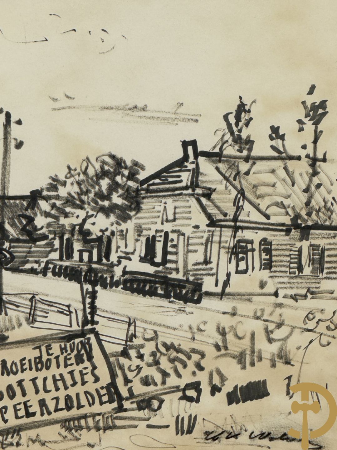 WOLVENS H.V. getekend (Henri-Victor) 