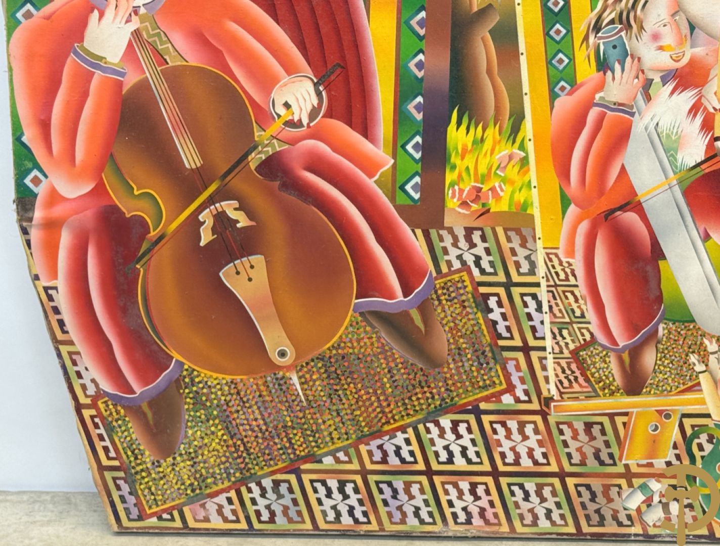 VAN DAELE Nico getekend verso 1983 