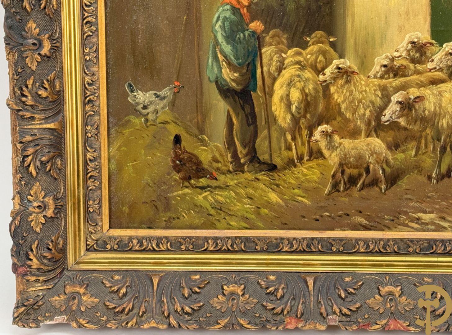 SCHOUTEN P. getekend 