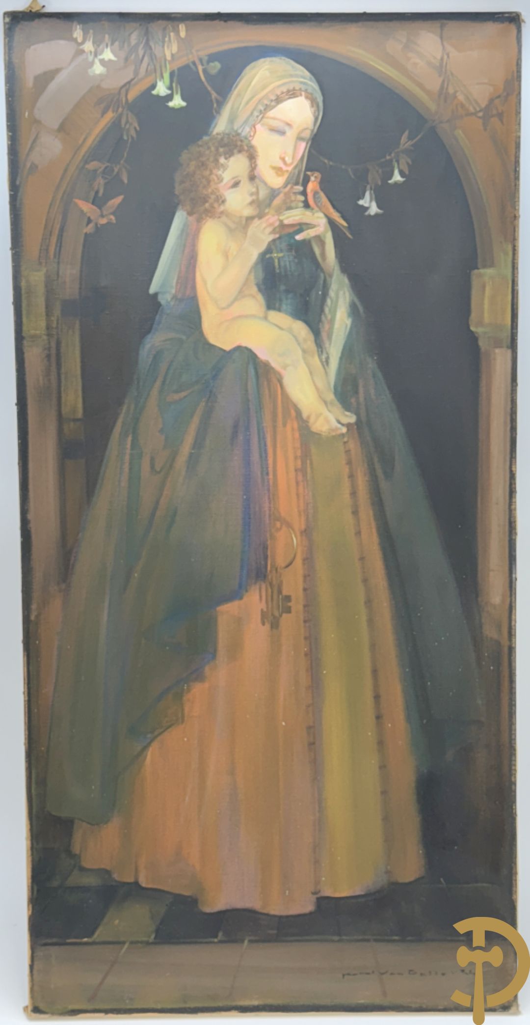 VAN BELLE Karel getekend 