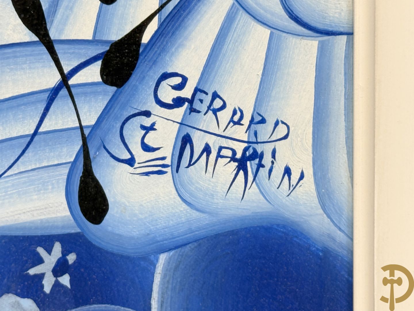 GERARD ST. MARTIN getekend 