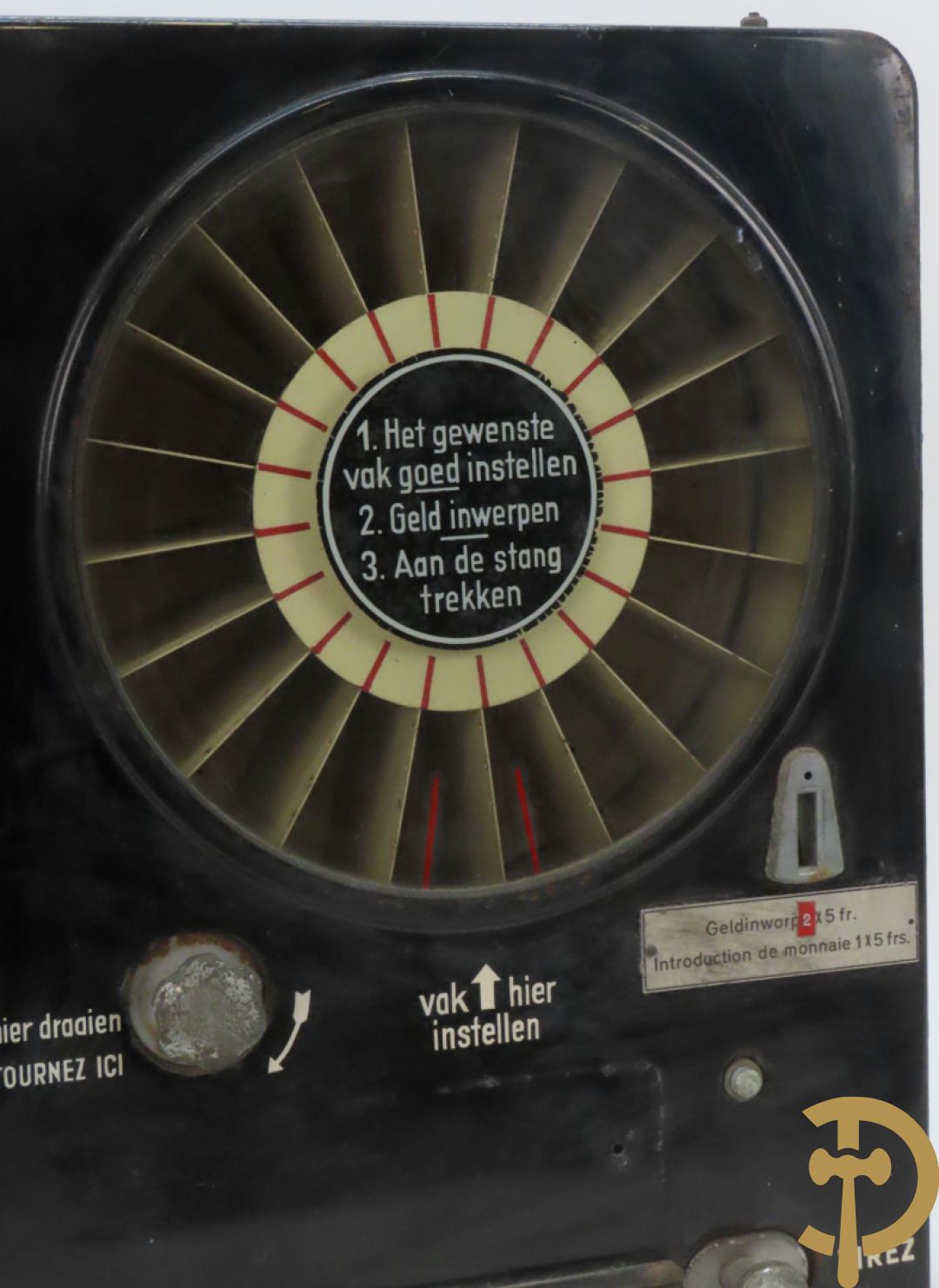 Snoepverdeelautomaat, Automaten-Fabrik Ferdinand Florstedt Berlin-Reinickendorf I, Fabr.-Nr. 40438