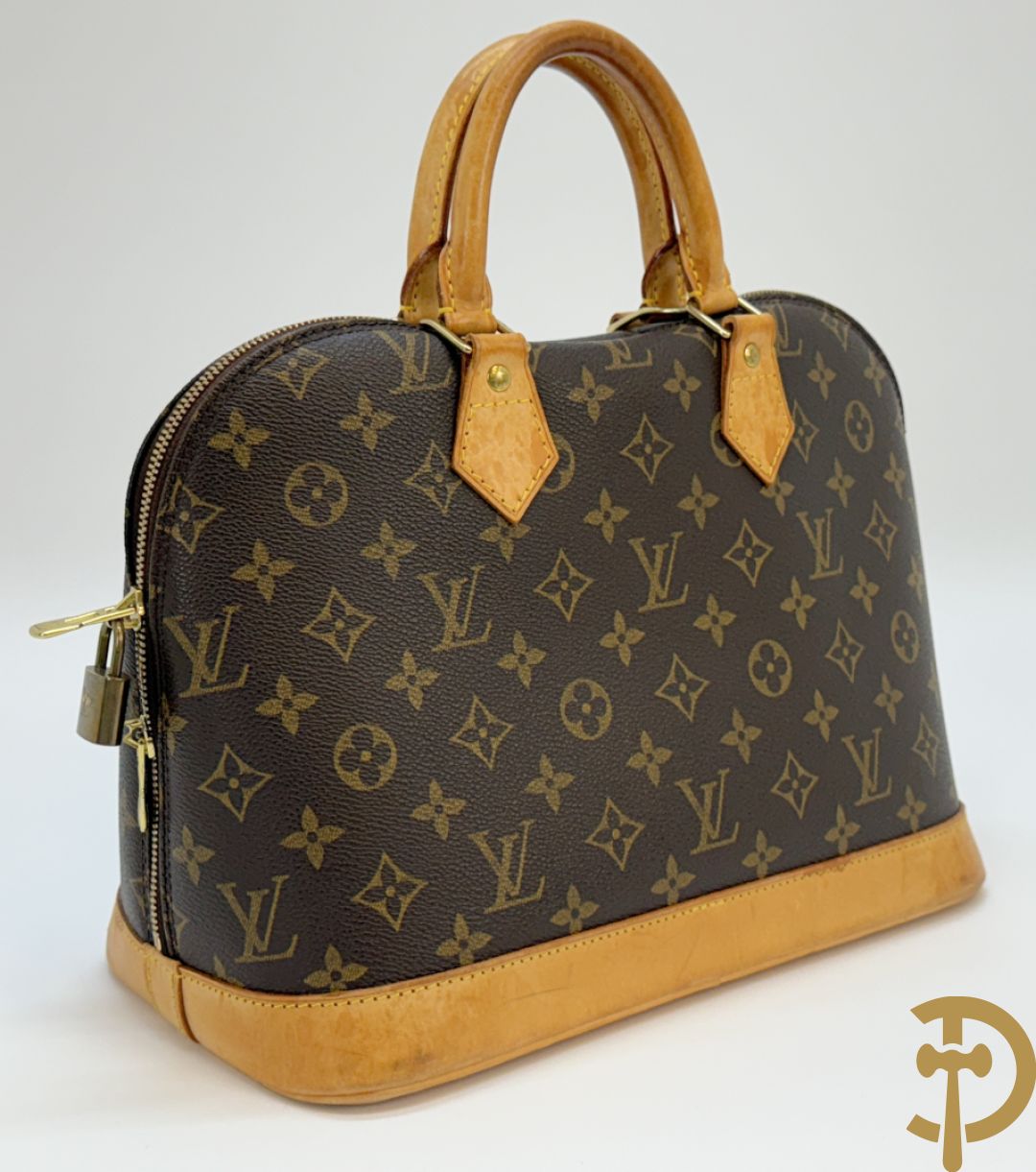 Louis Vuitton handtas met logo