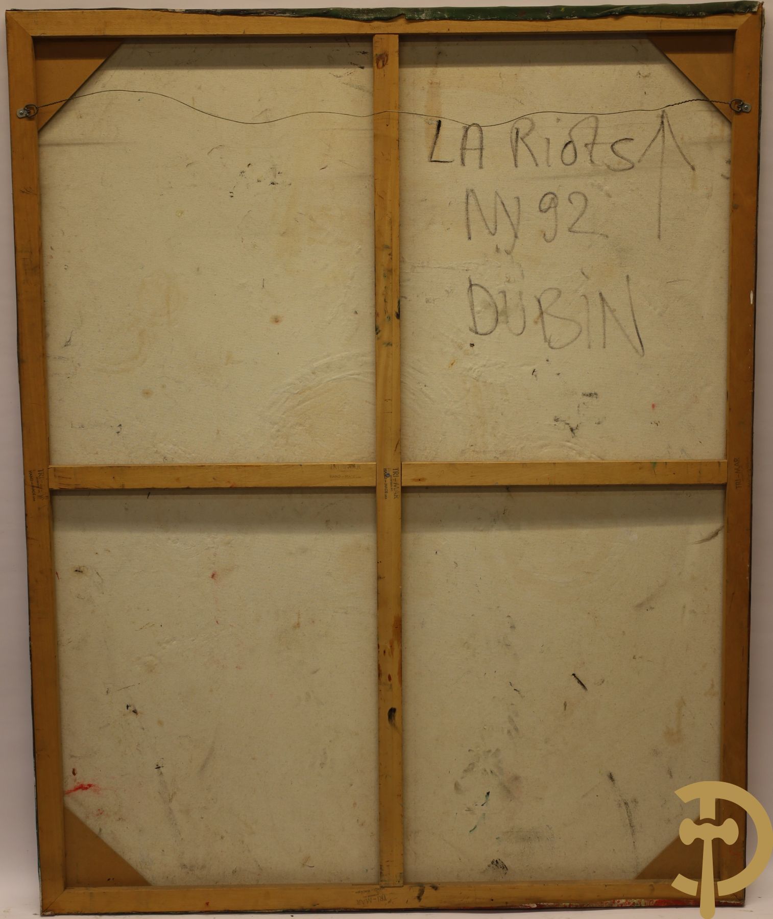 DUBIN Maria get. (verso) LA Riots 