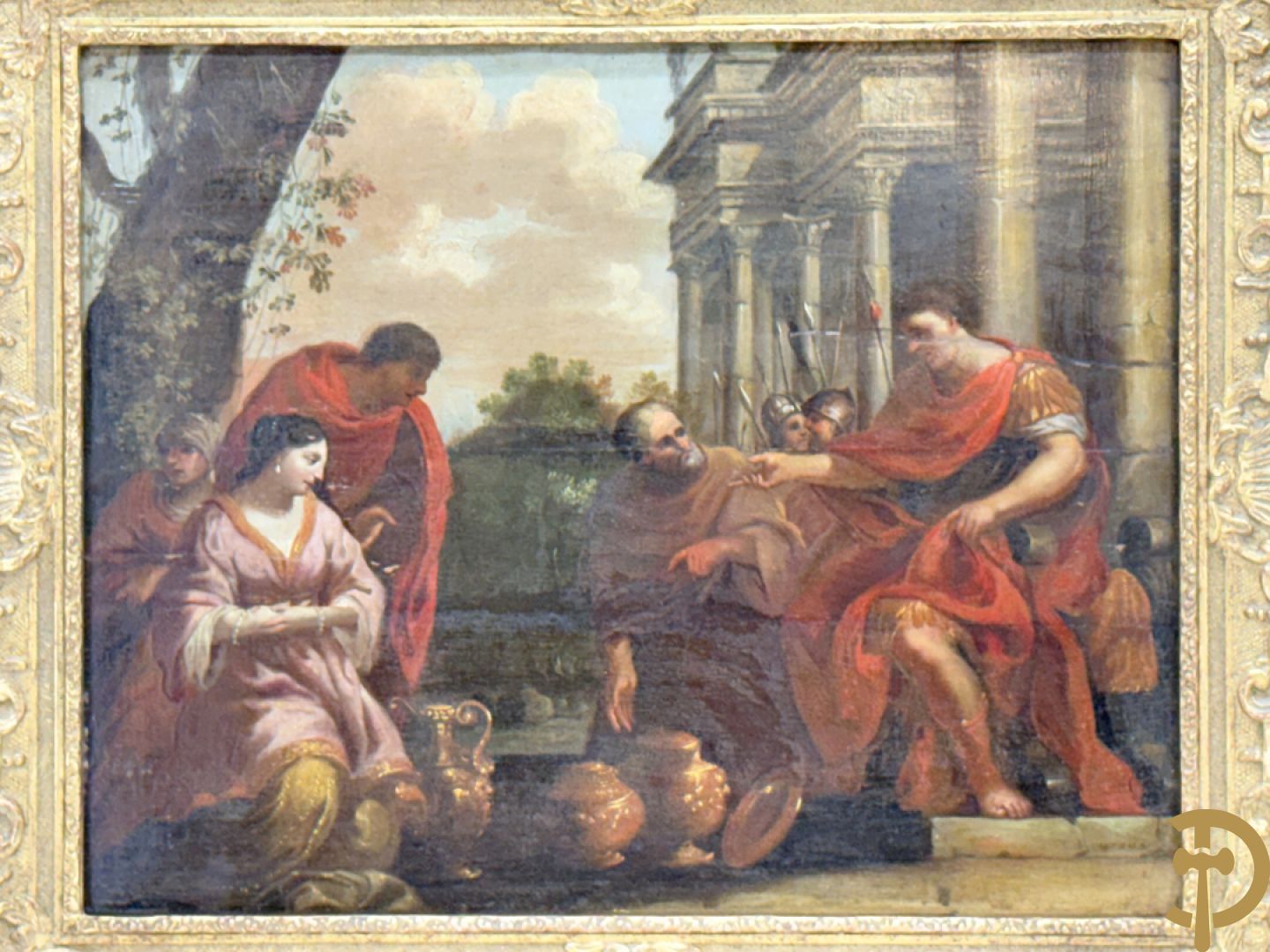 Onleesbaar getekend (Cleemans ?) 