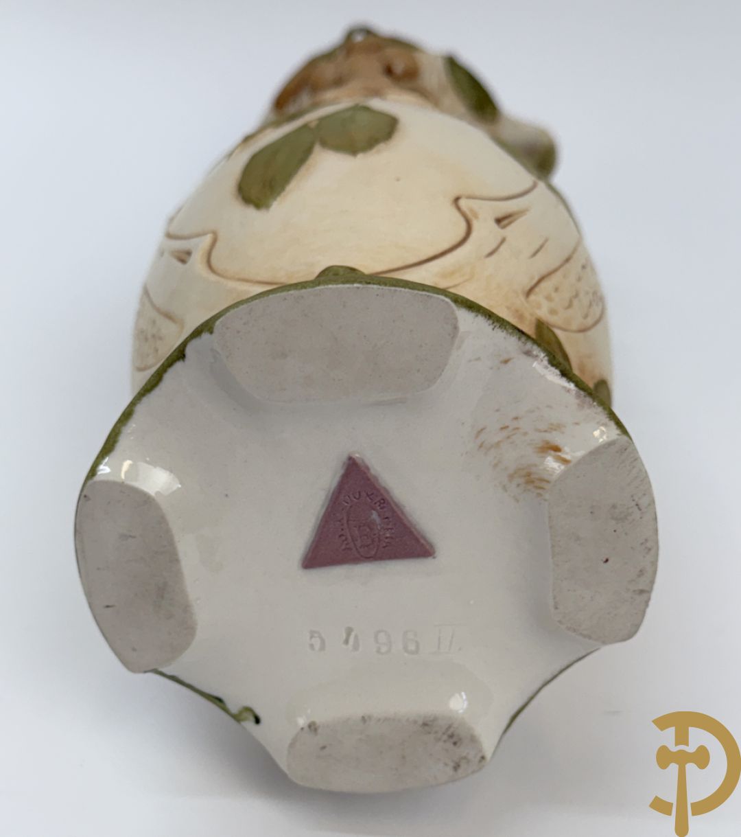 Paar Royal Dux Art Nouveau vazen, nr. 5496