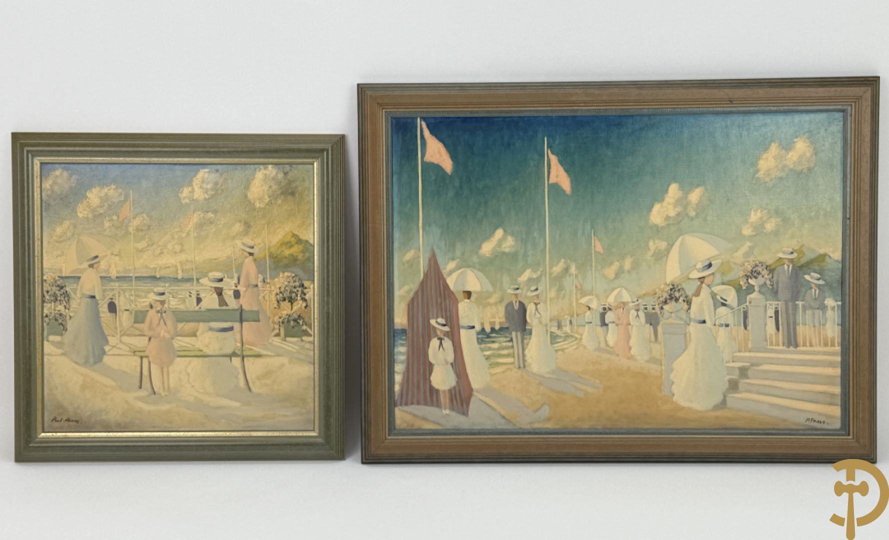 FRANS P. getekend (Paul) 