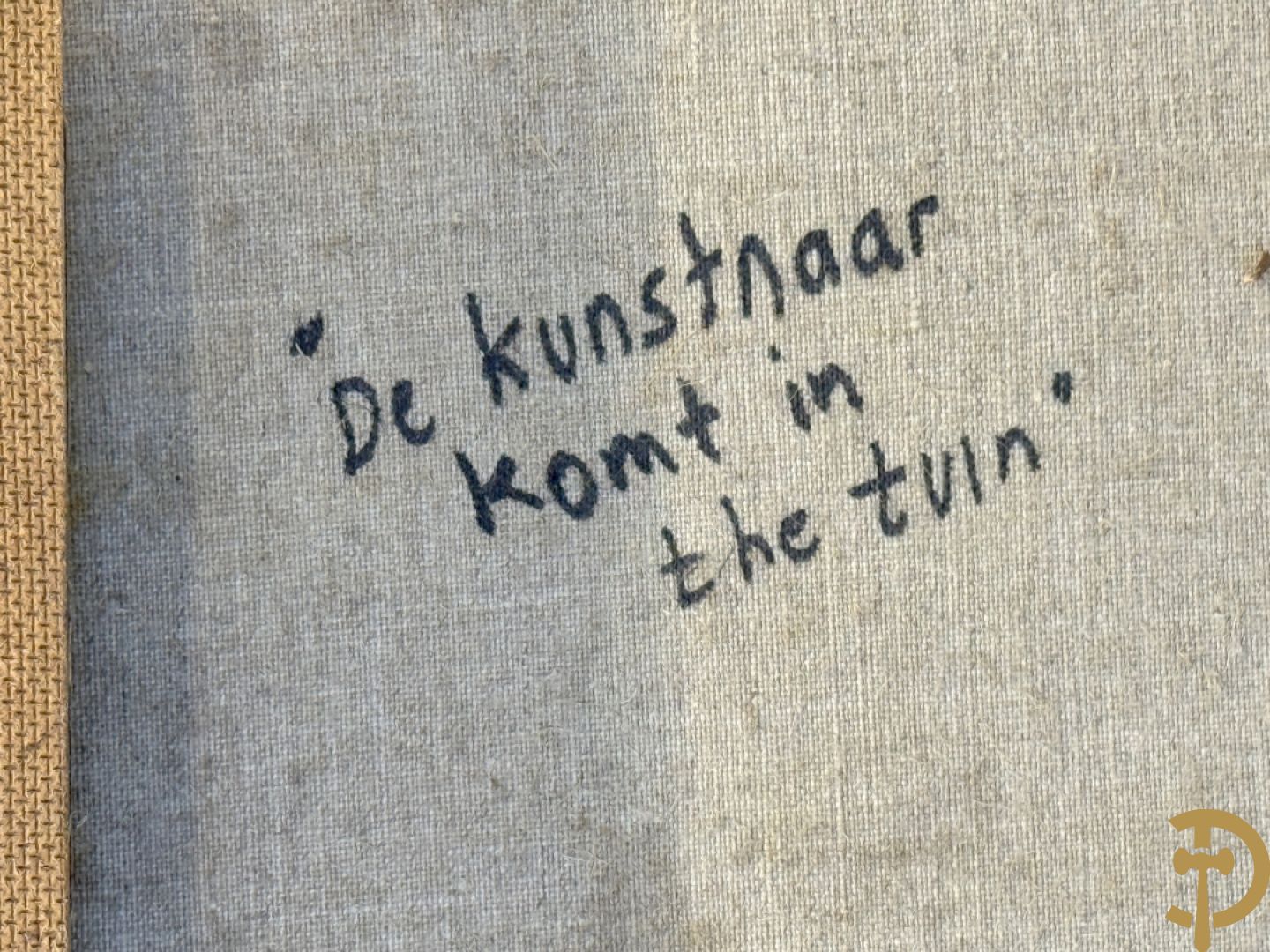 VAN DAELE Nico getekend verso 1981 