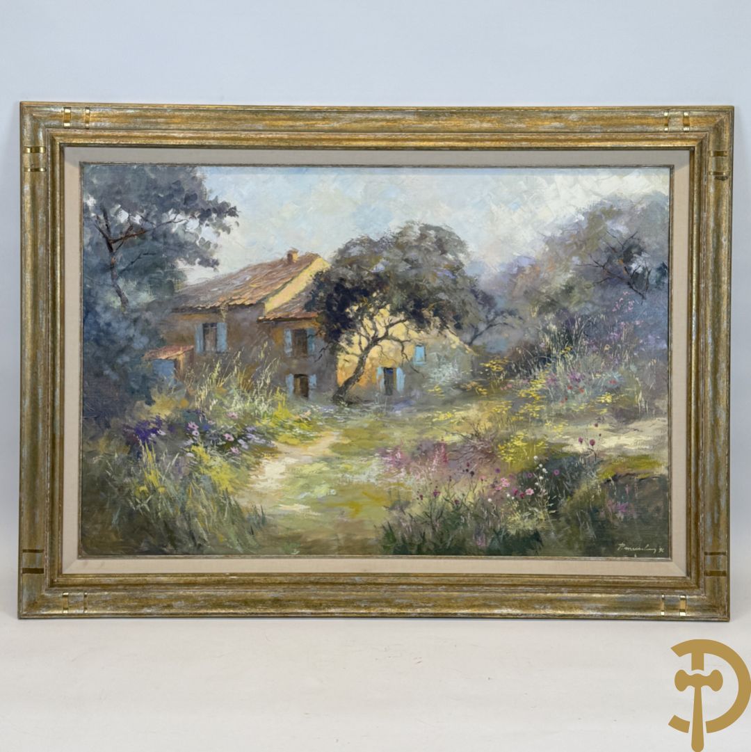 MESSELY P. getekend en verso gedateerd 