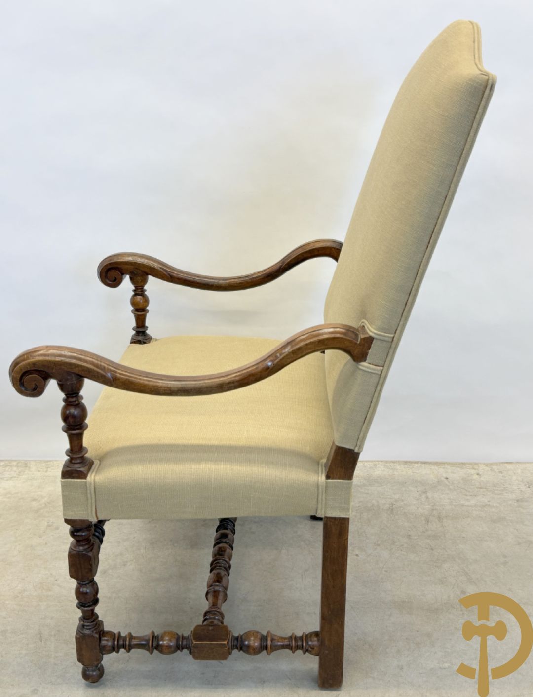 Paar notelaren Louis XVIII armzetels