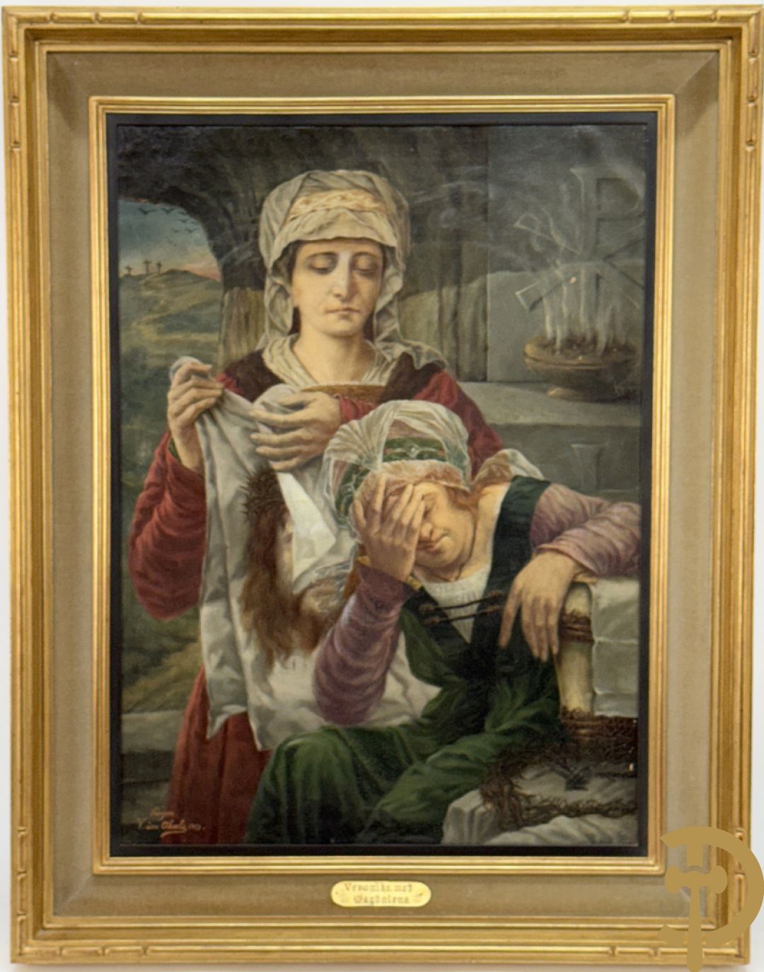 V.DEN ABEELE Prosper getekend 1919 