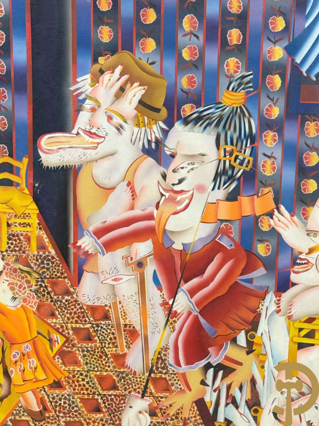 VAN DAELE Nico getekend verso 1981 