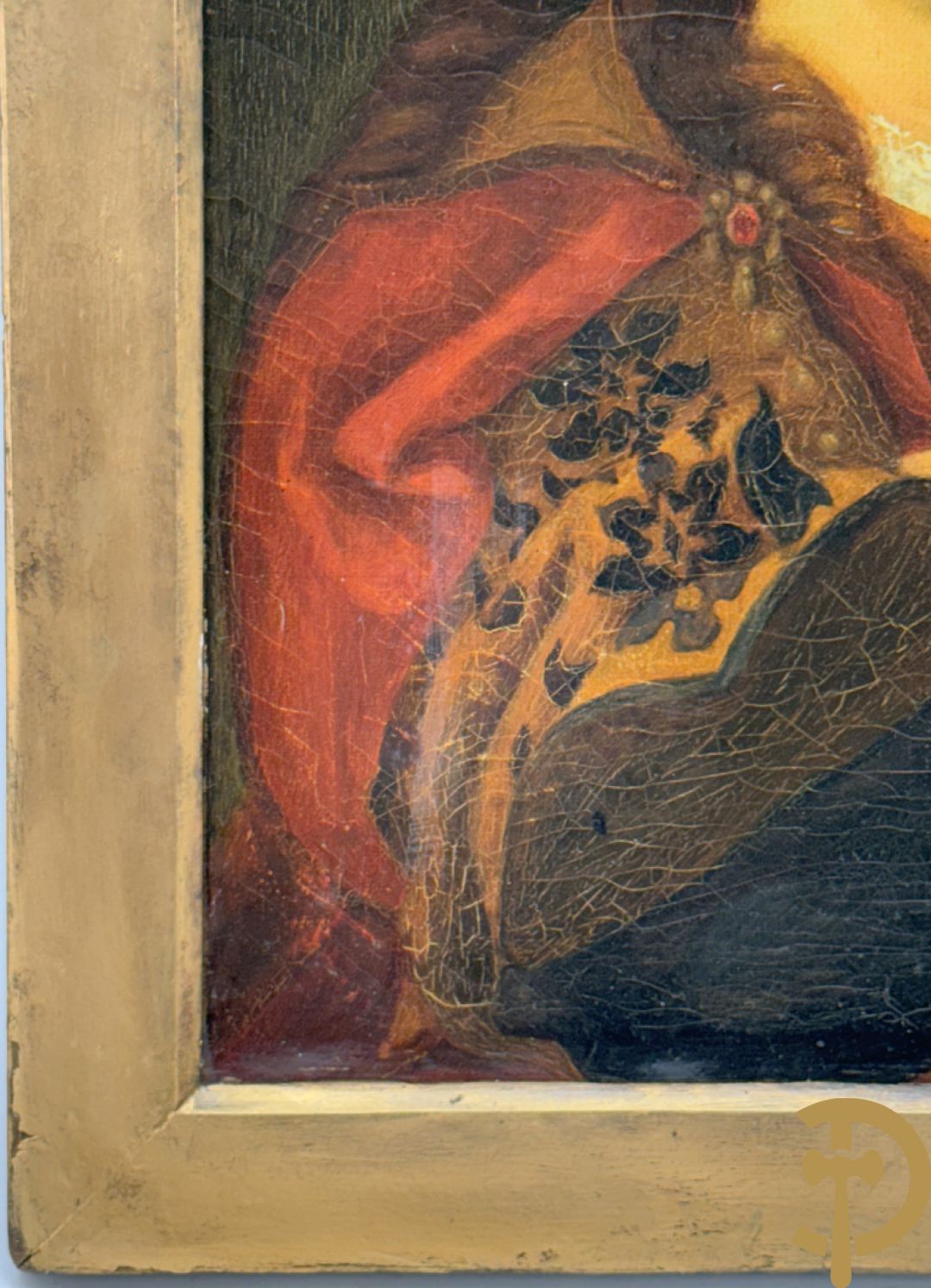 Ongetekend achteraan gerefereerd Carlo Dolci 