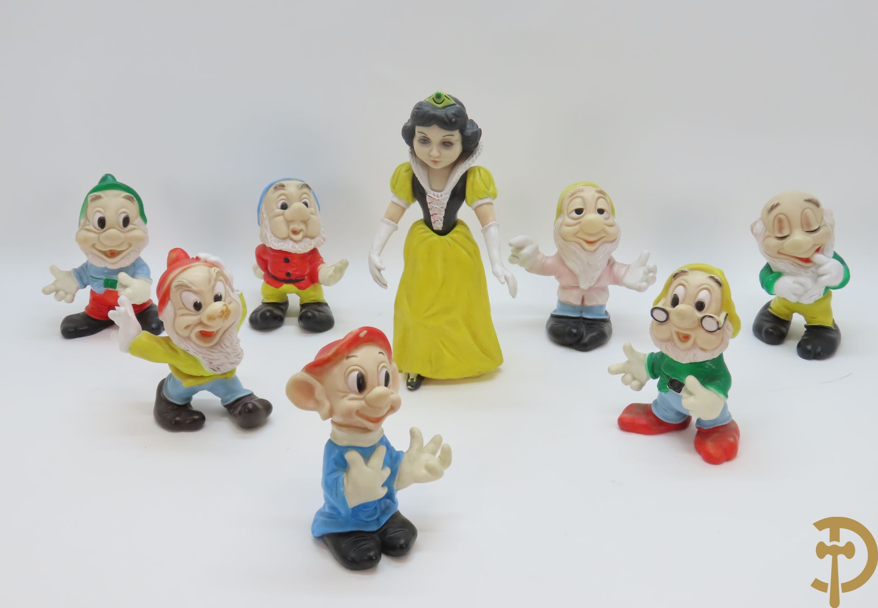 Gummi beeldjes van Sneeuwwitje en de zeven dwergen, Walt Disney Productions