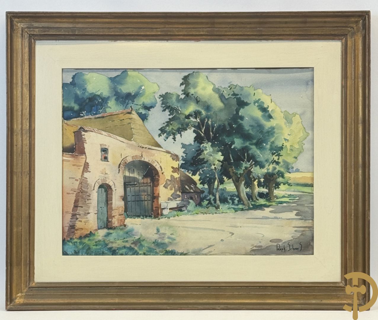 SCHEERS Raph. getekend 