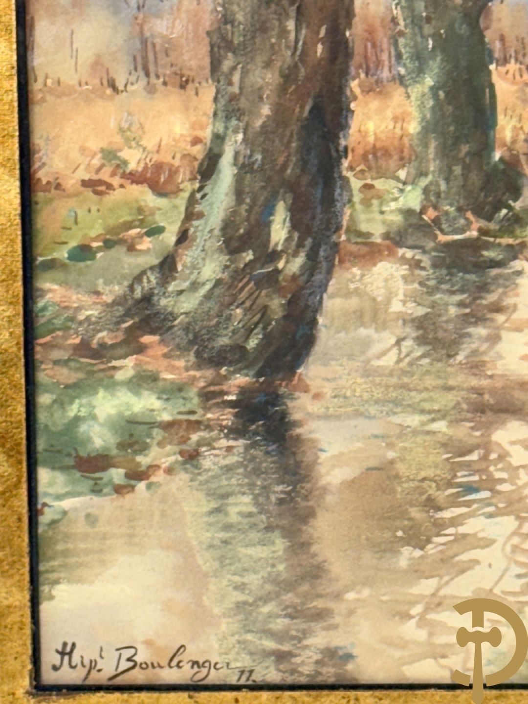 BOULANGER Hip.t getekend 