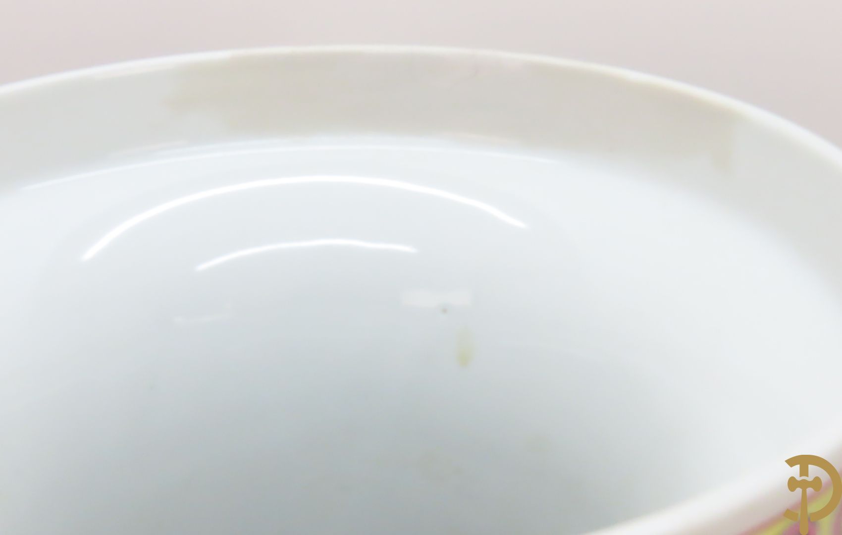 Chinese porseleinen repubieksvaas met bloementafereel