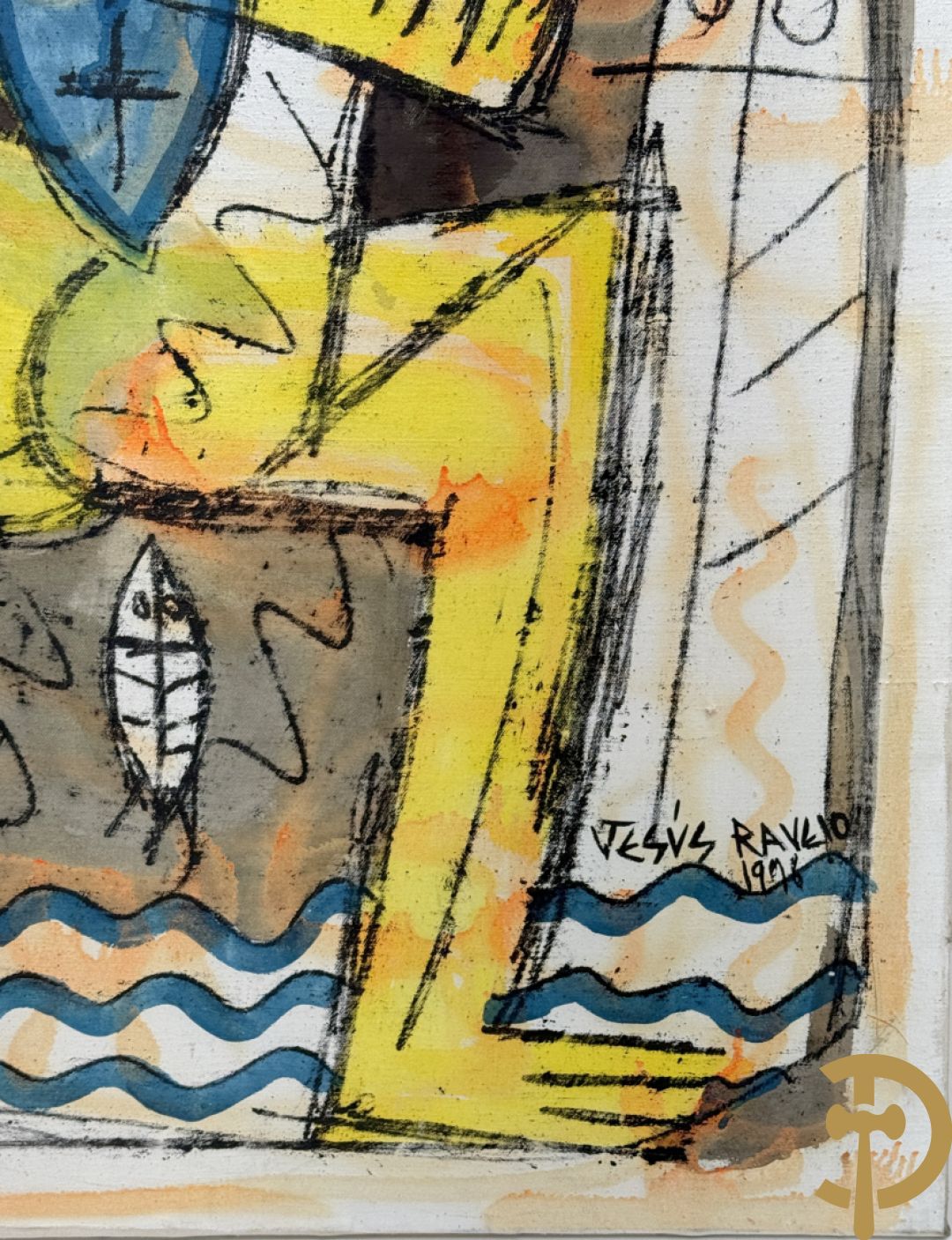 RAVEIO Jesus getekend 1996 