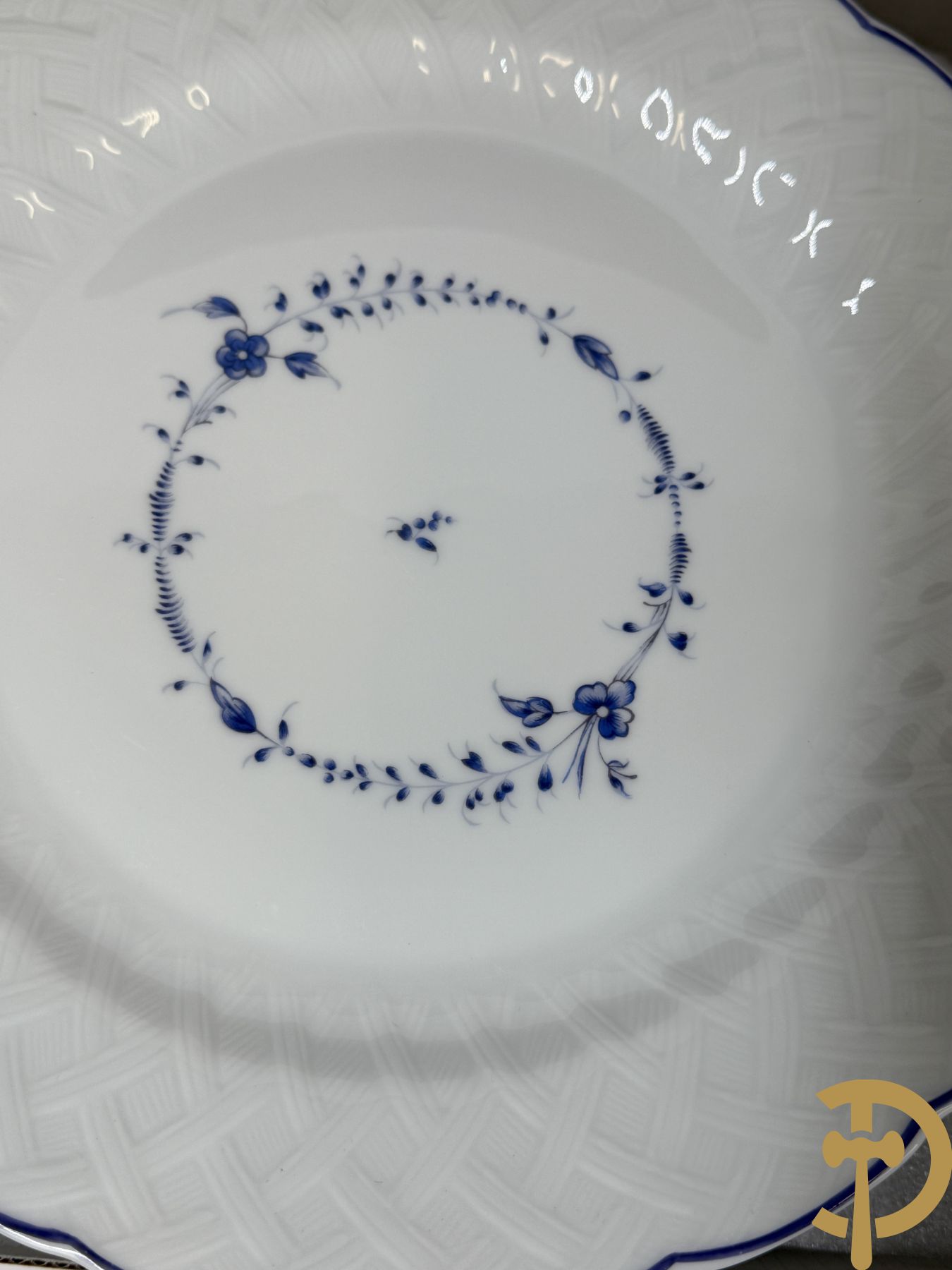 Uitgebreid porseleinen eet- en koffieservies Limoges, Bernardaud, type Hortence