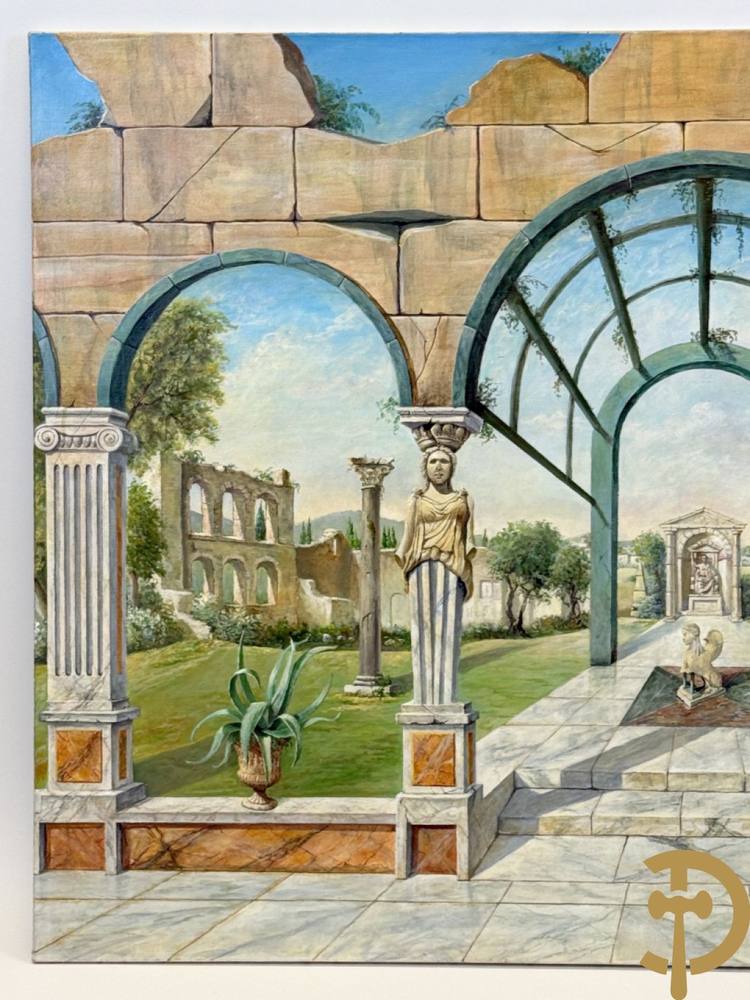 CALZOLAIO F. getekend 