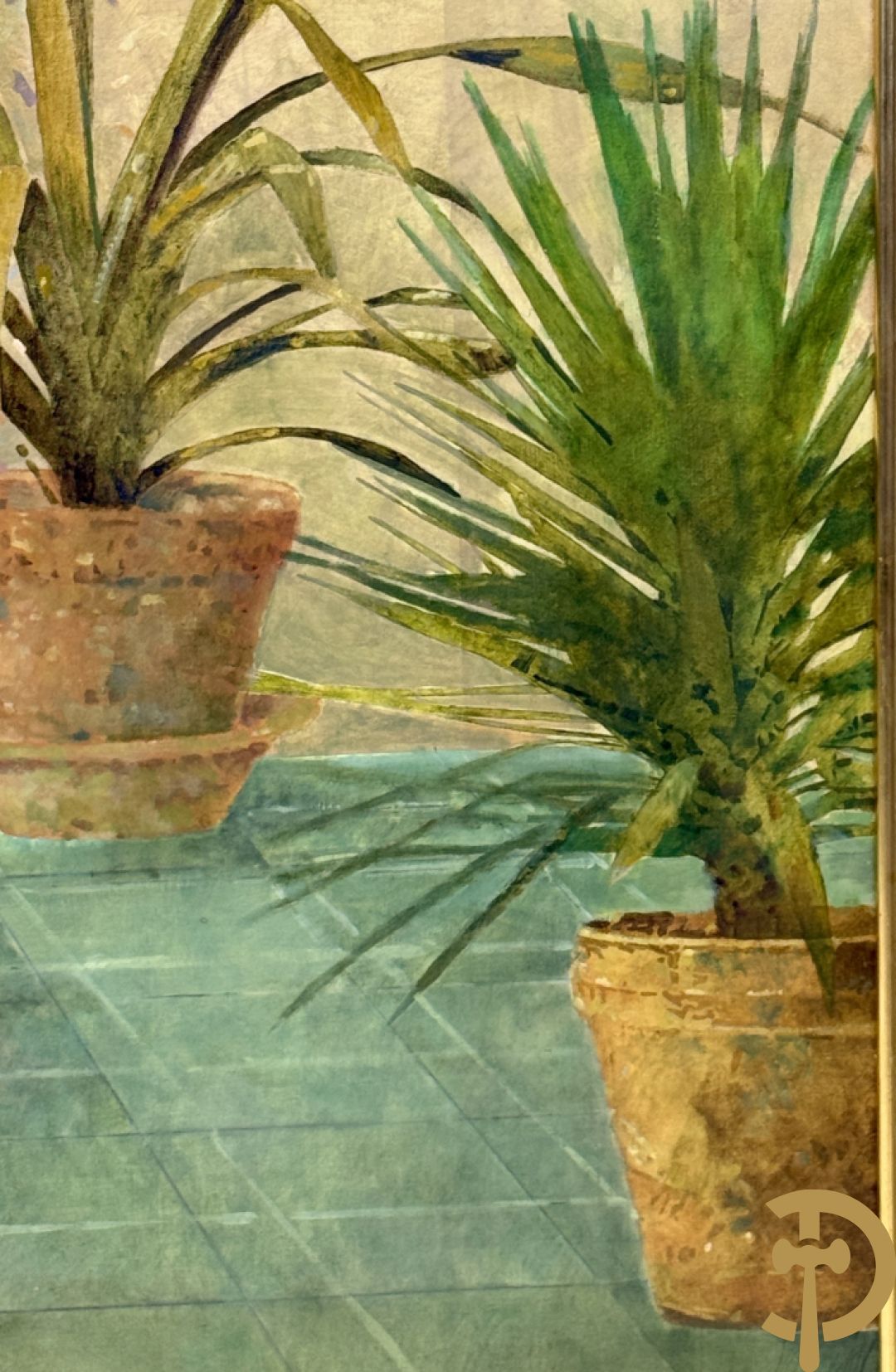 SCHLEE J. (Jaap) getekend Patio 1980-1981, 