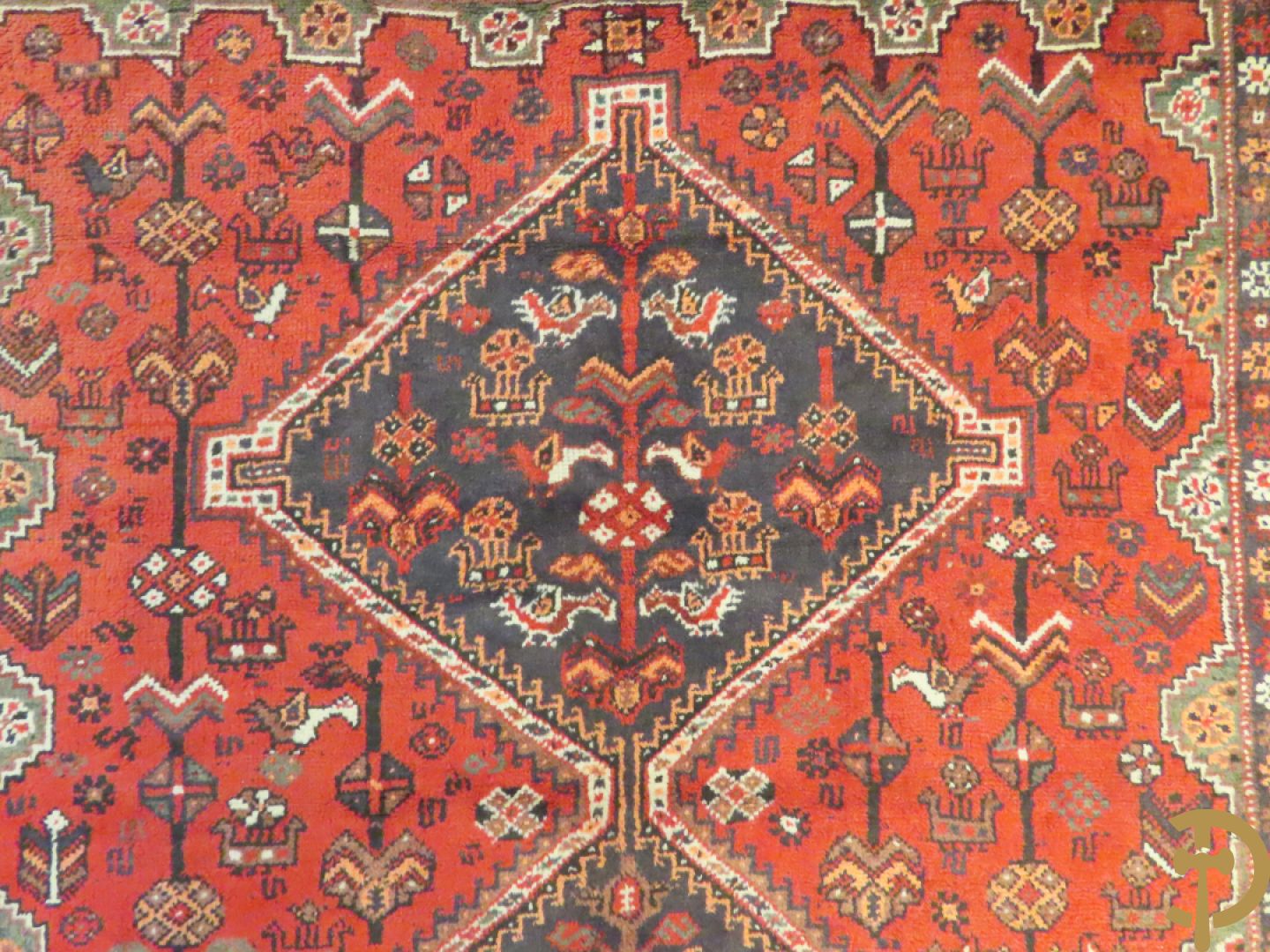 Oosters handgeknoopt tapijt Shiraz