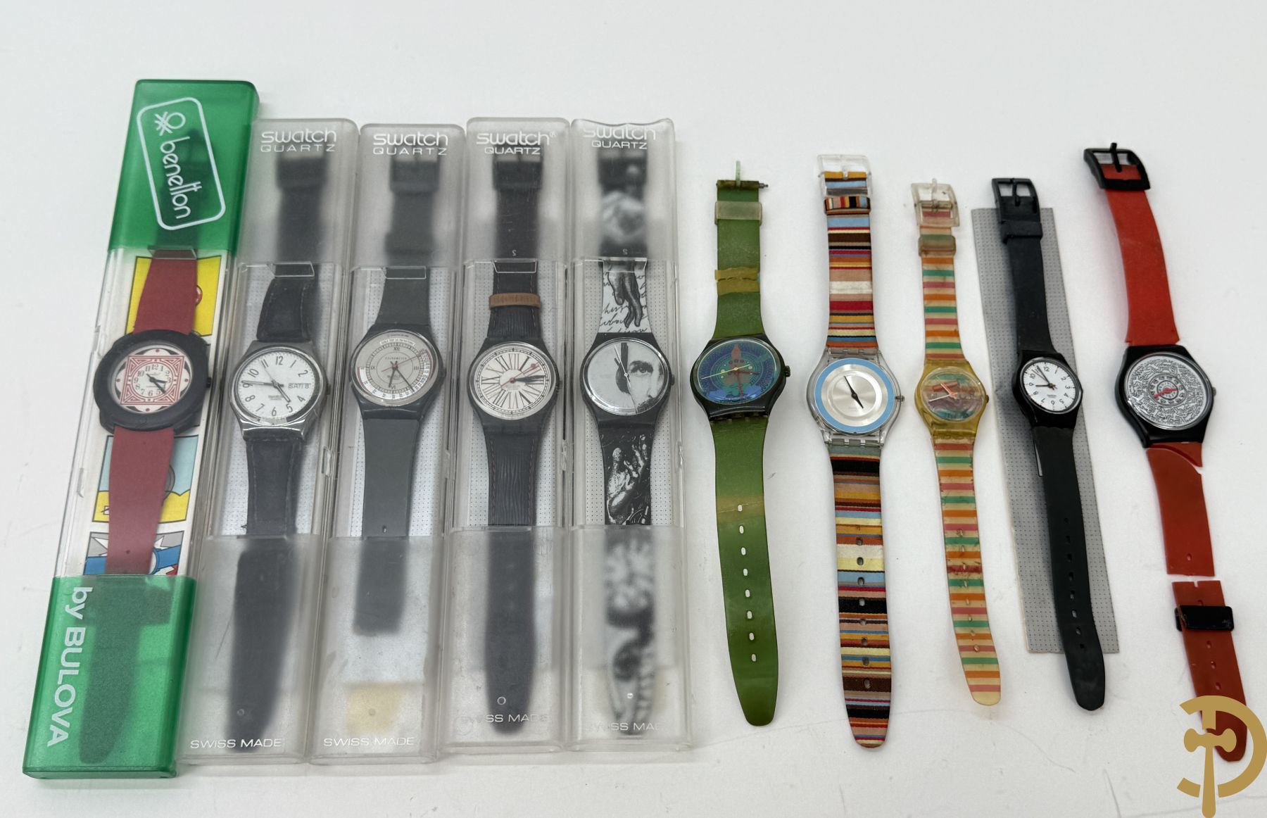 Verzameling vintage Swatch horloges