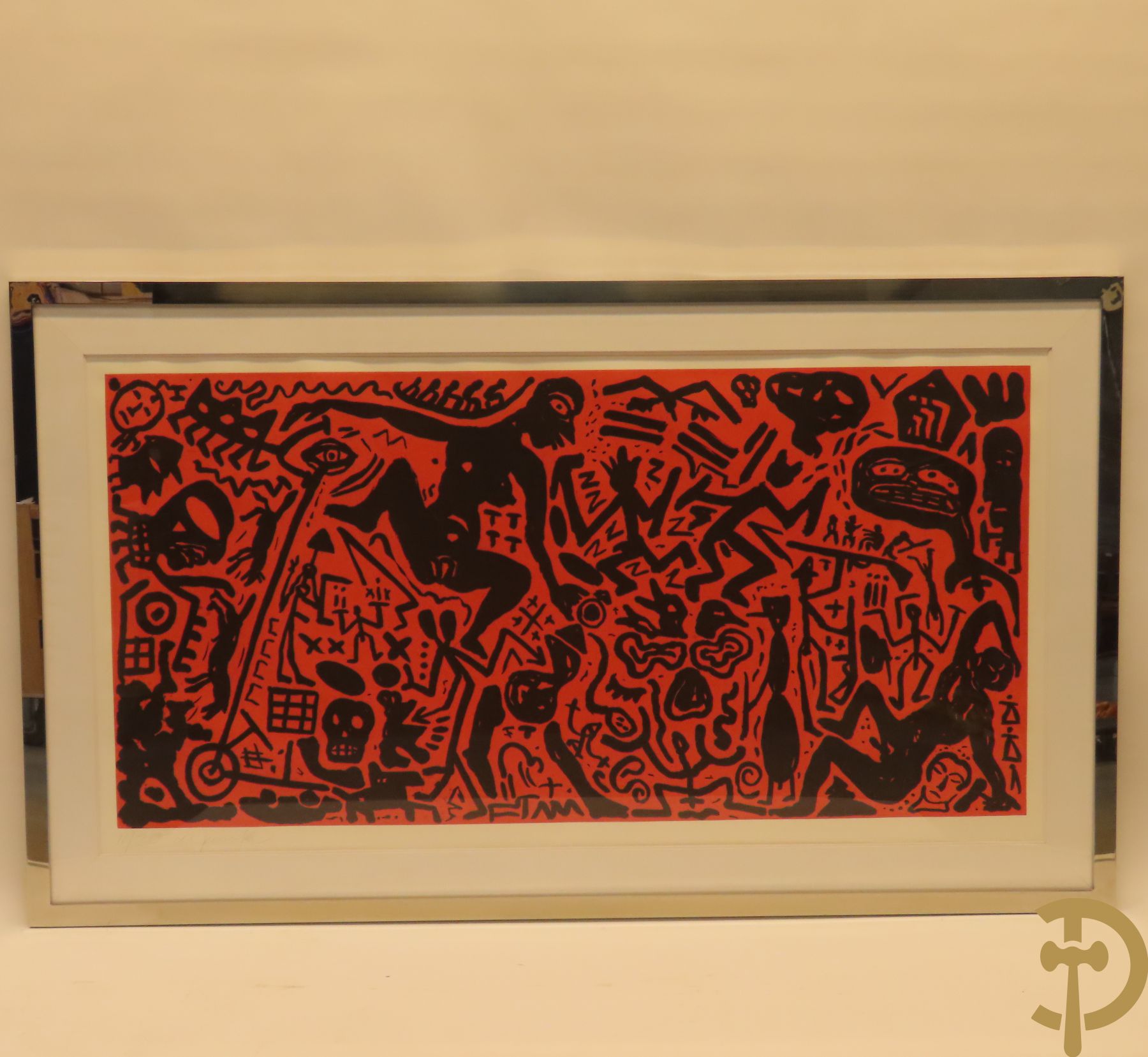 PENCK A.R. get. 'Revolutionäres Jahr 1989' aquatint 11/30