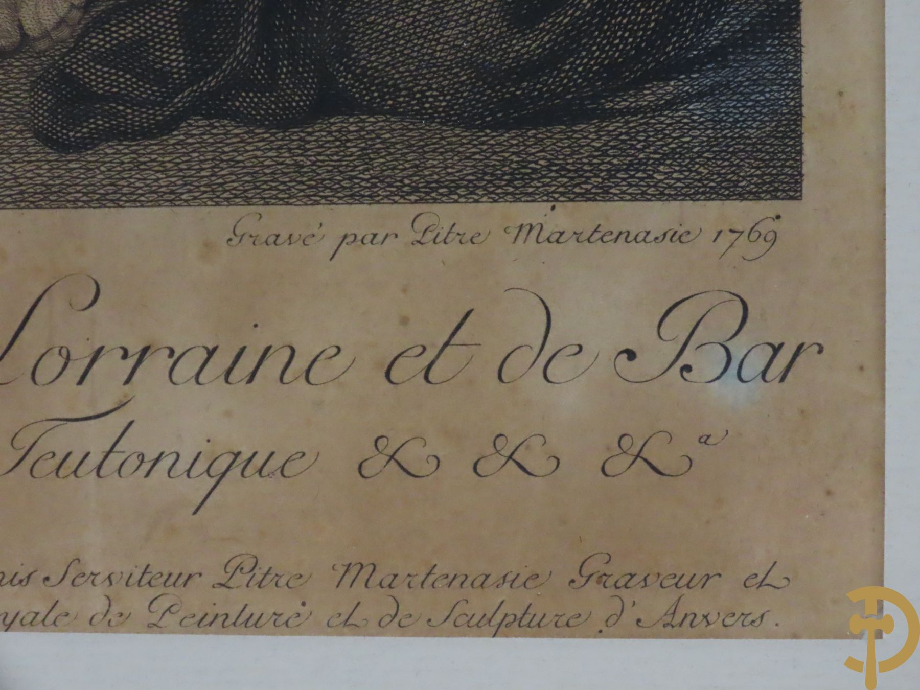 RUBENS P.P. (naar) gegraveerd door Martenasie 1769 - 