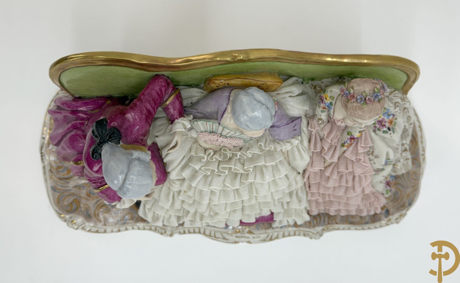 Italiaanse porseleinen groep 