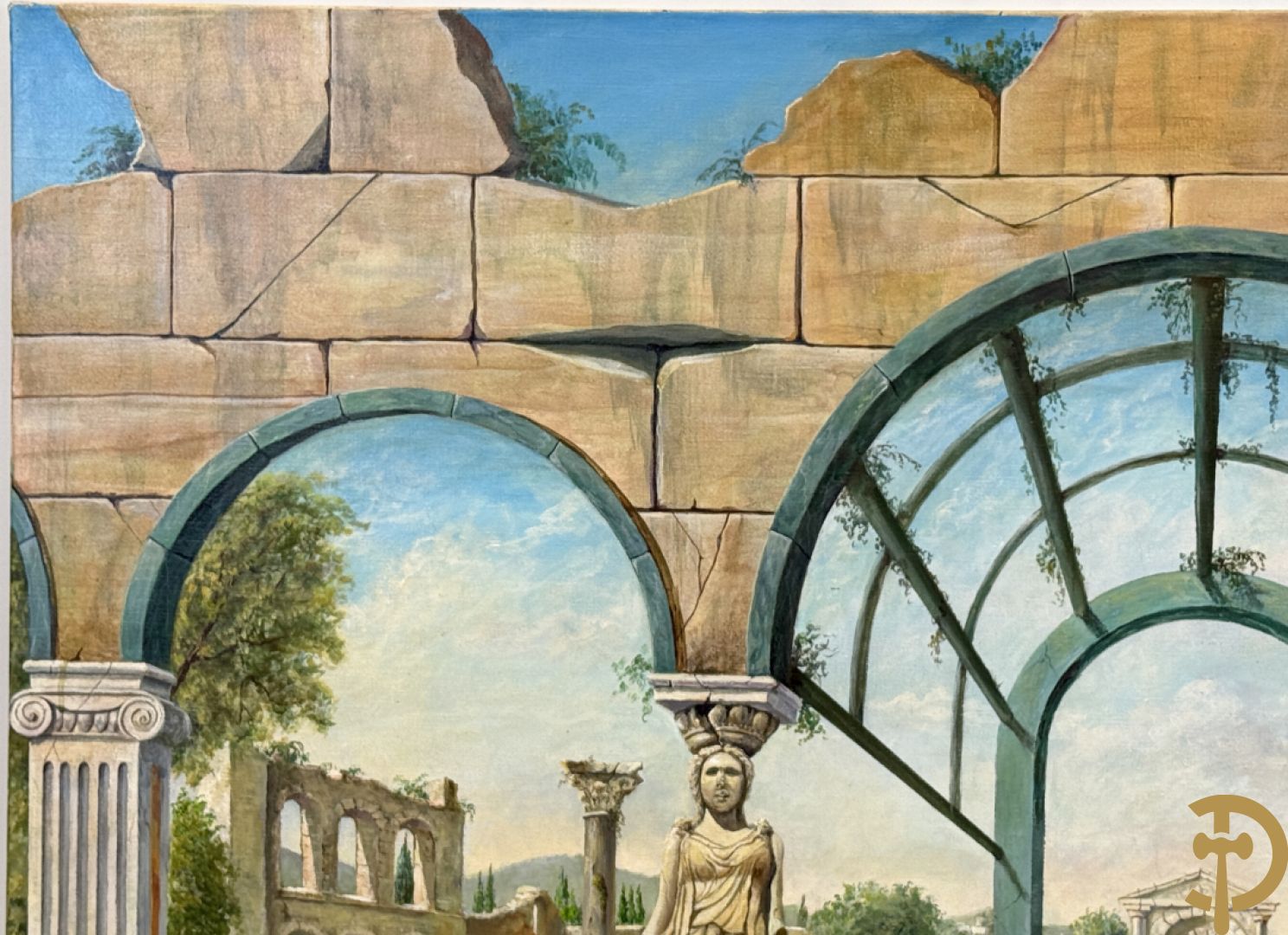 CALZOLAIO F. getekend 