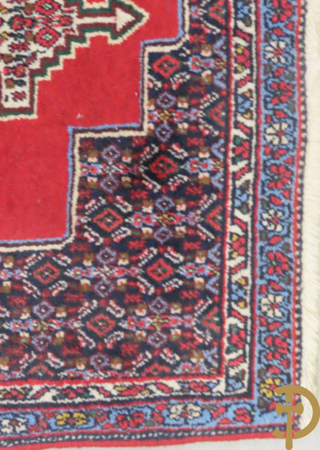 Vijf oosterse handgeknoopte tapijten