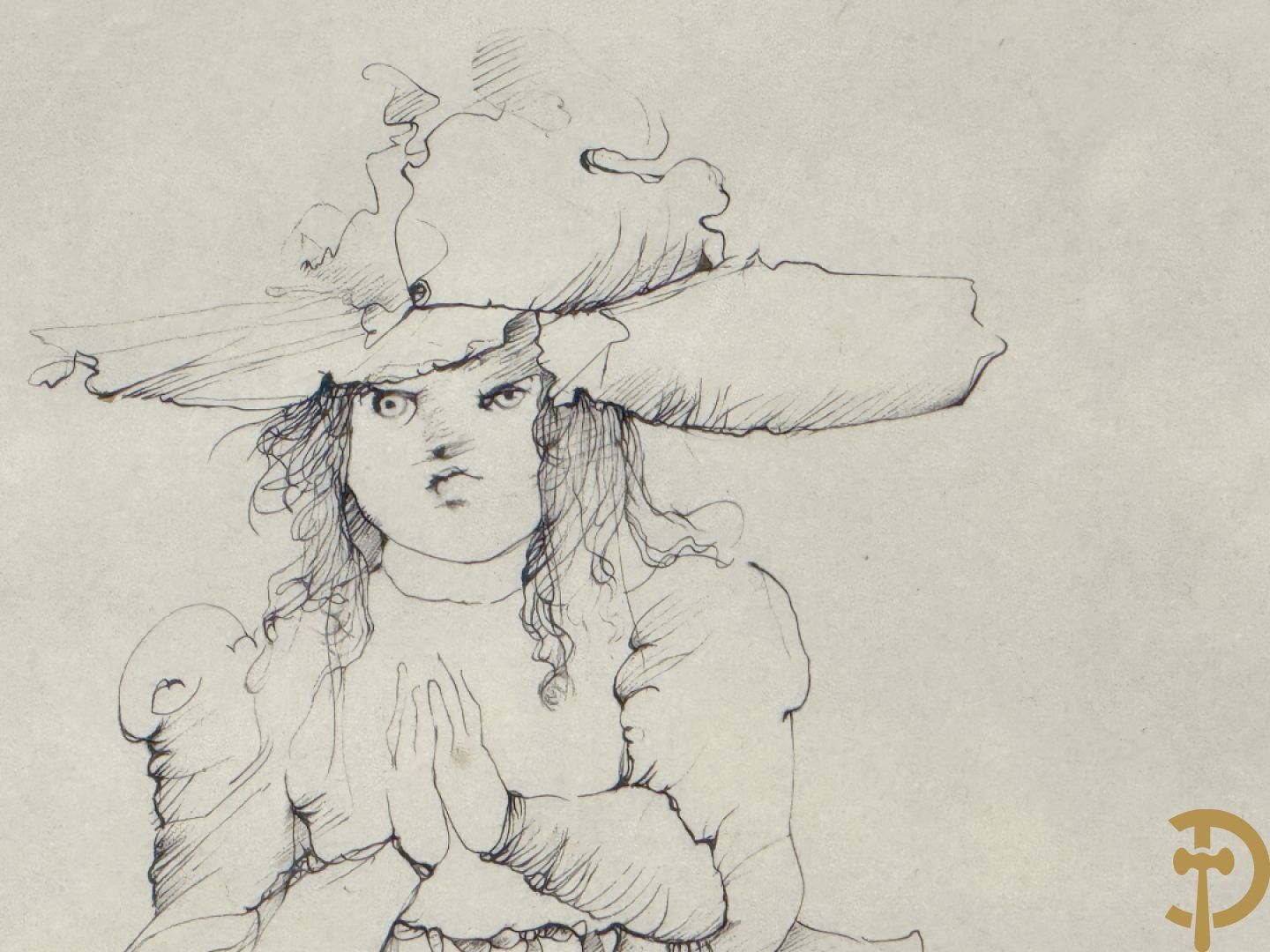 FINI Leonor getekend - Reeks van 4 gravures met meisjes - 2/75