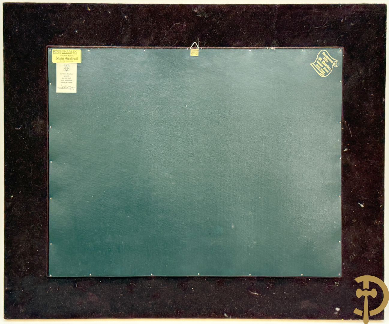 GRAFEUIL A. getekend Emaux de Limoges 