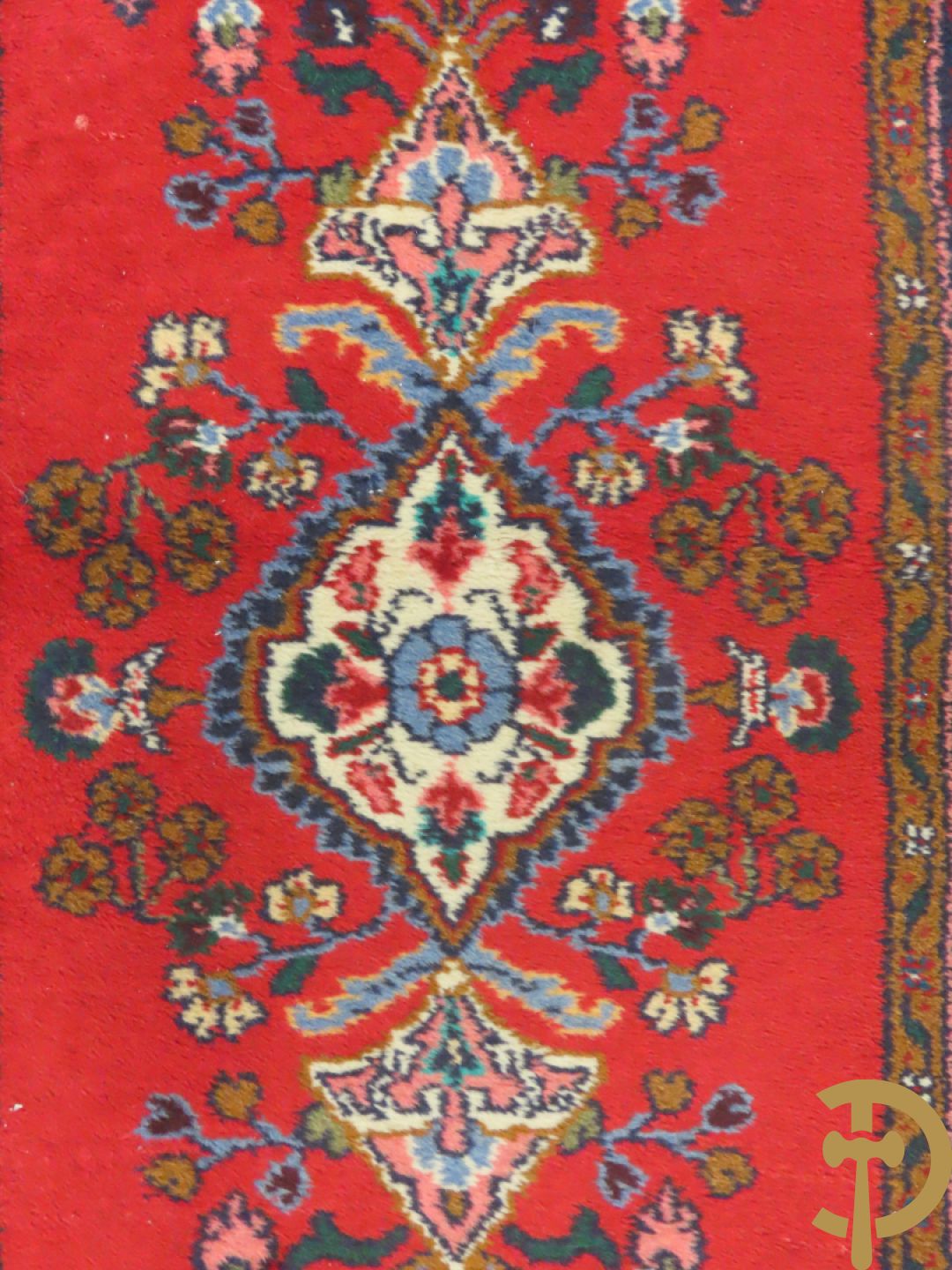 Vijf oosterse handgeknoopte tapijten