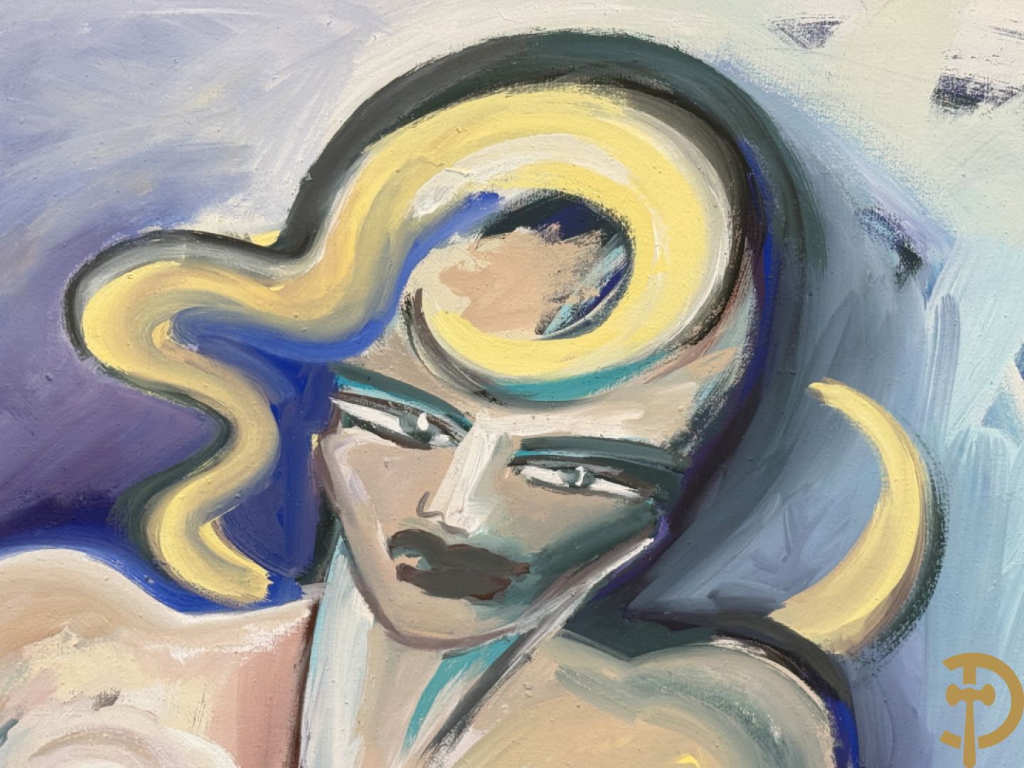 BACH Elvira 1986 getekend verso 