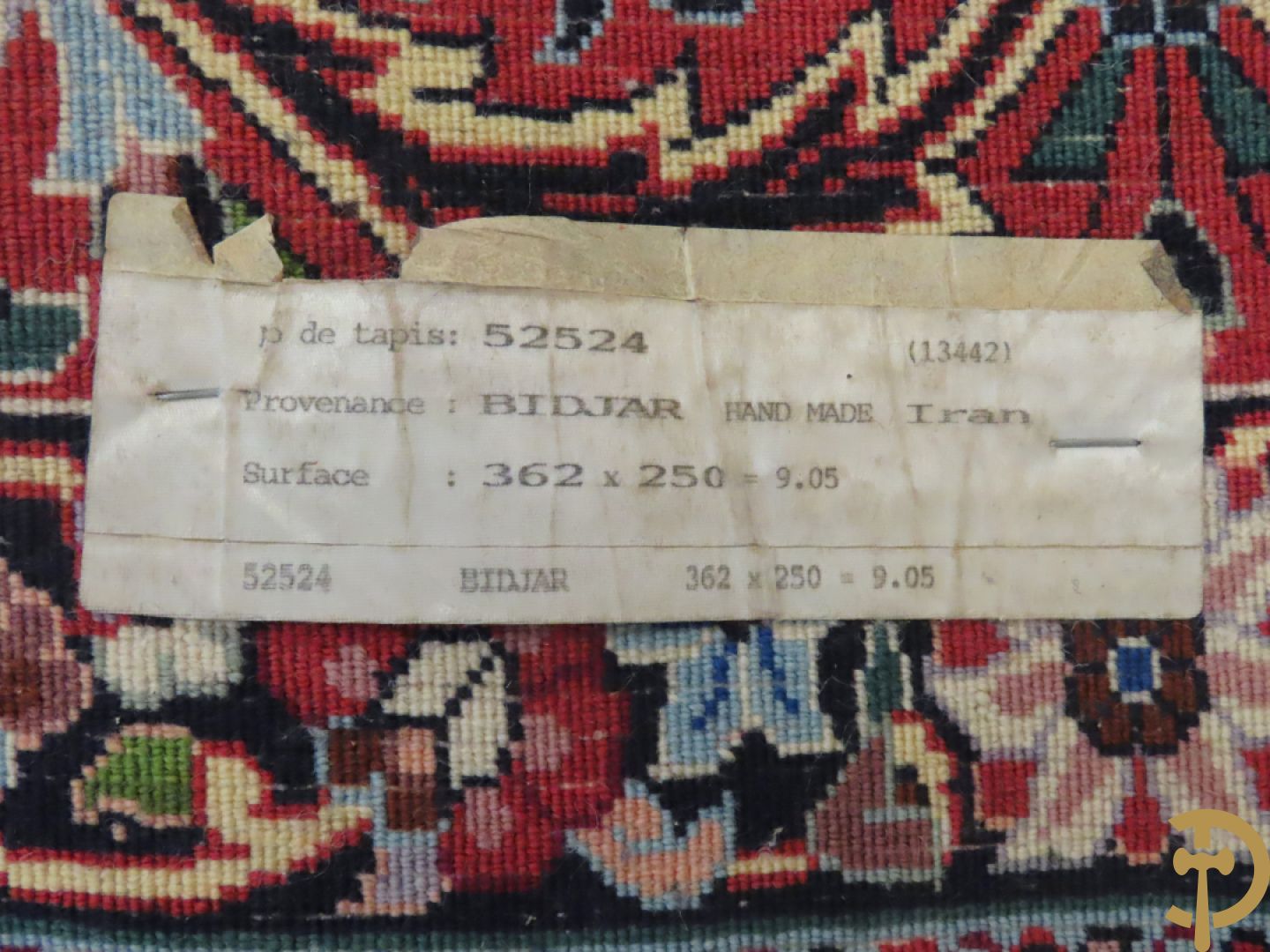 Oosters handgeknoopt tapijt Bidjar