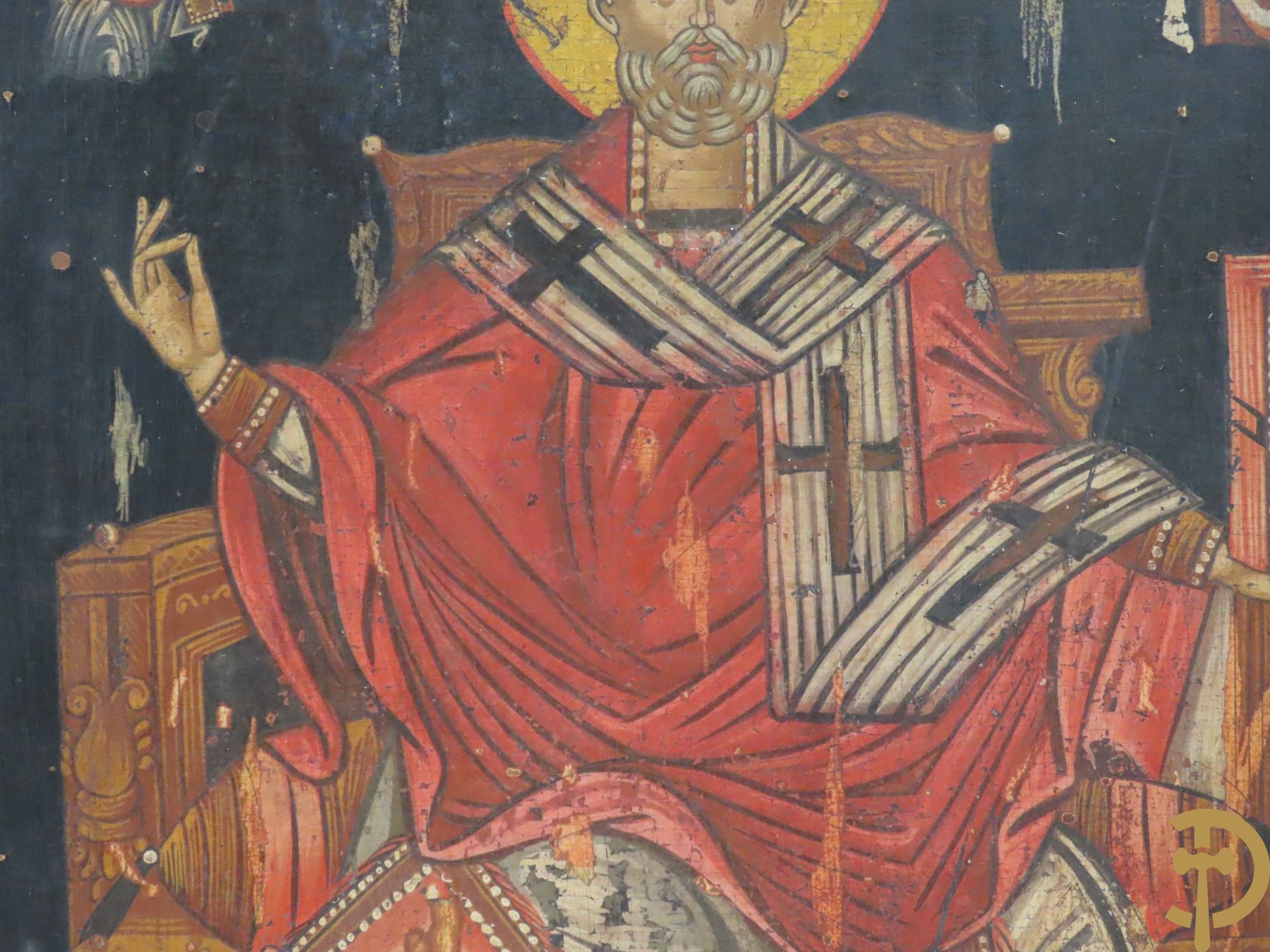 Orthodoxe ikoon op paneel
