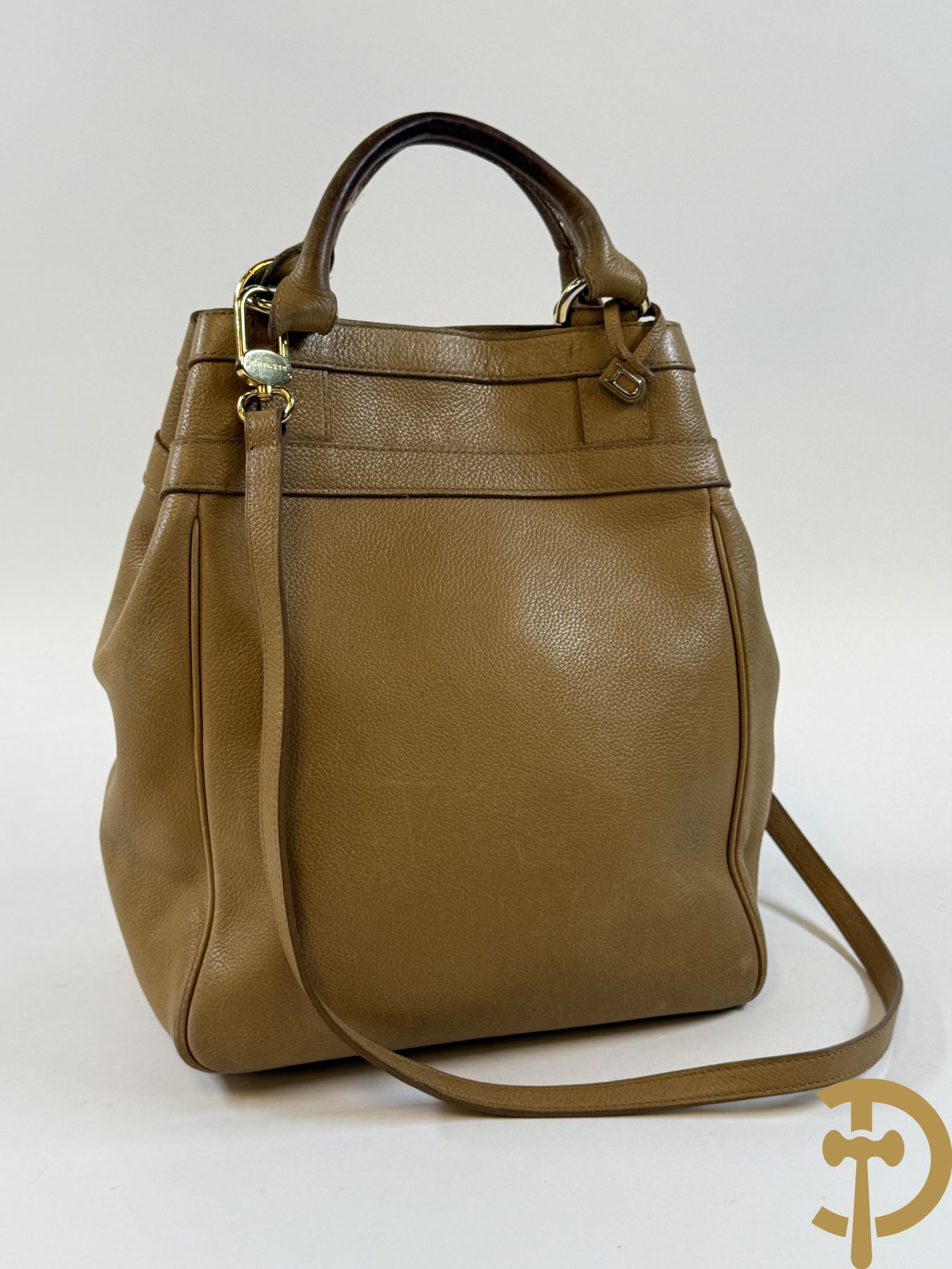 Lederen handtas Delvaux