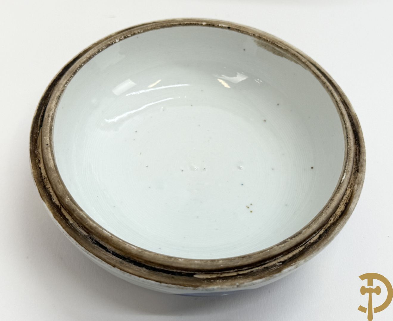 Paar blauw/witte Chinese gemberpotten