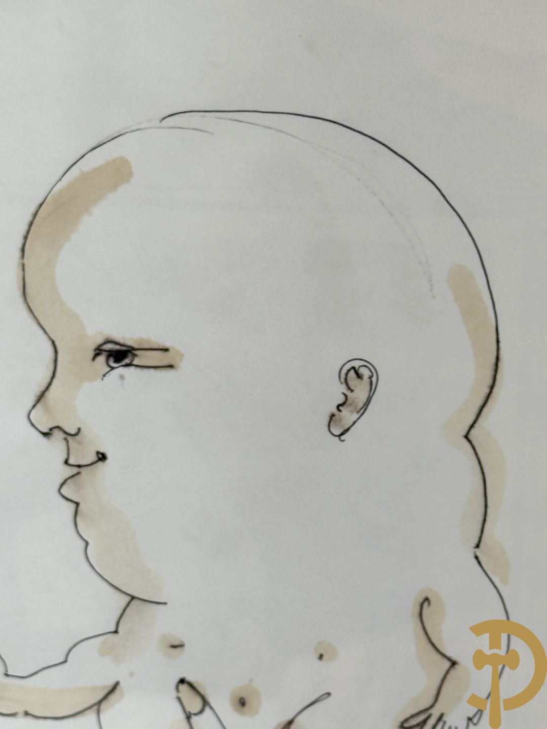 J.V. gemonogrammeerd 