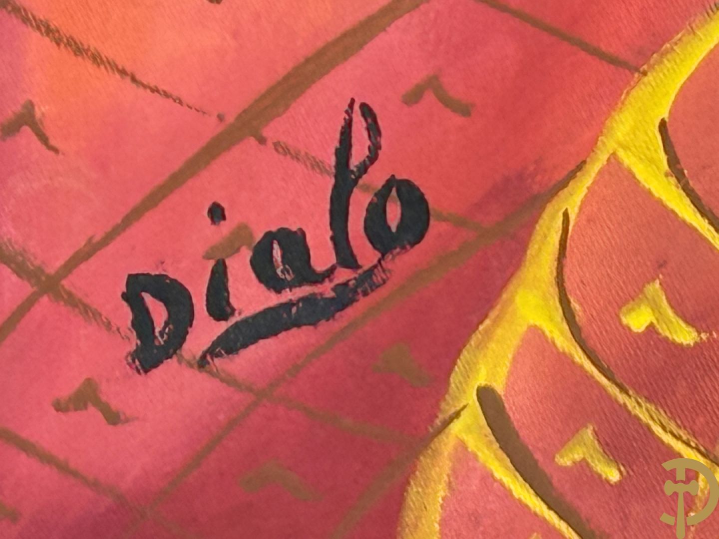 DIALO getekend (Brazialiaanse kunstenaar) 