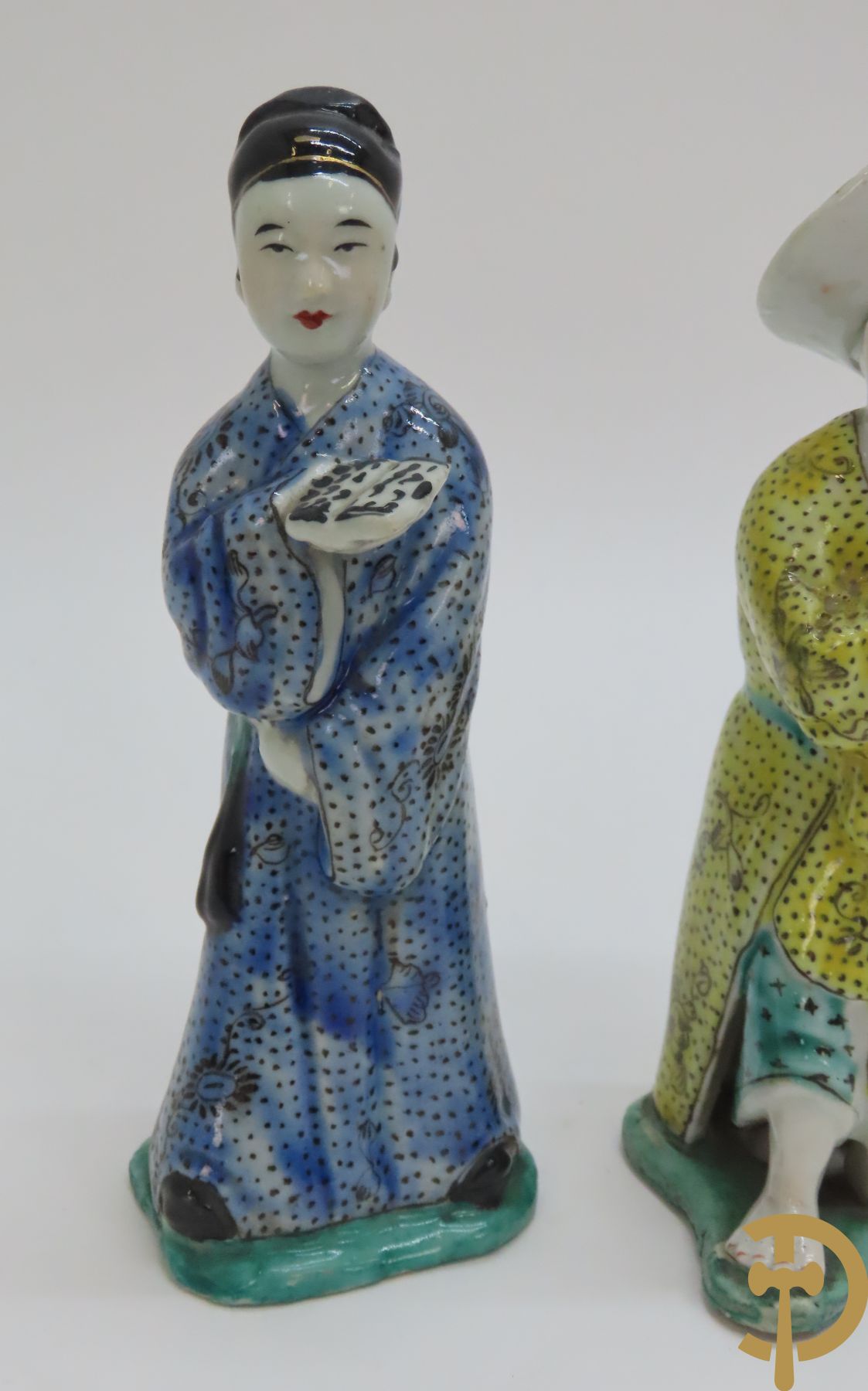 Vier Chinese porseleinen figuren