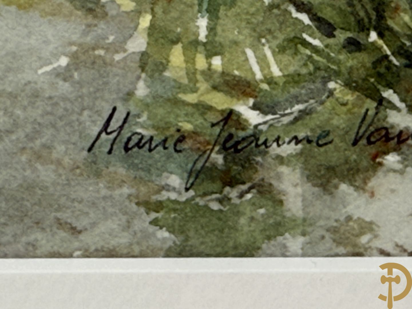 VAN HOVE Marie Jeanne getekend 