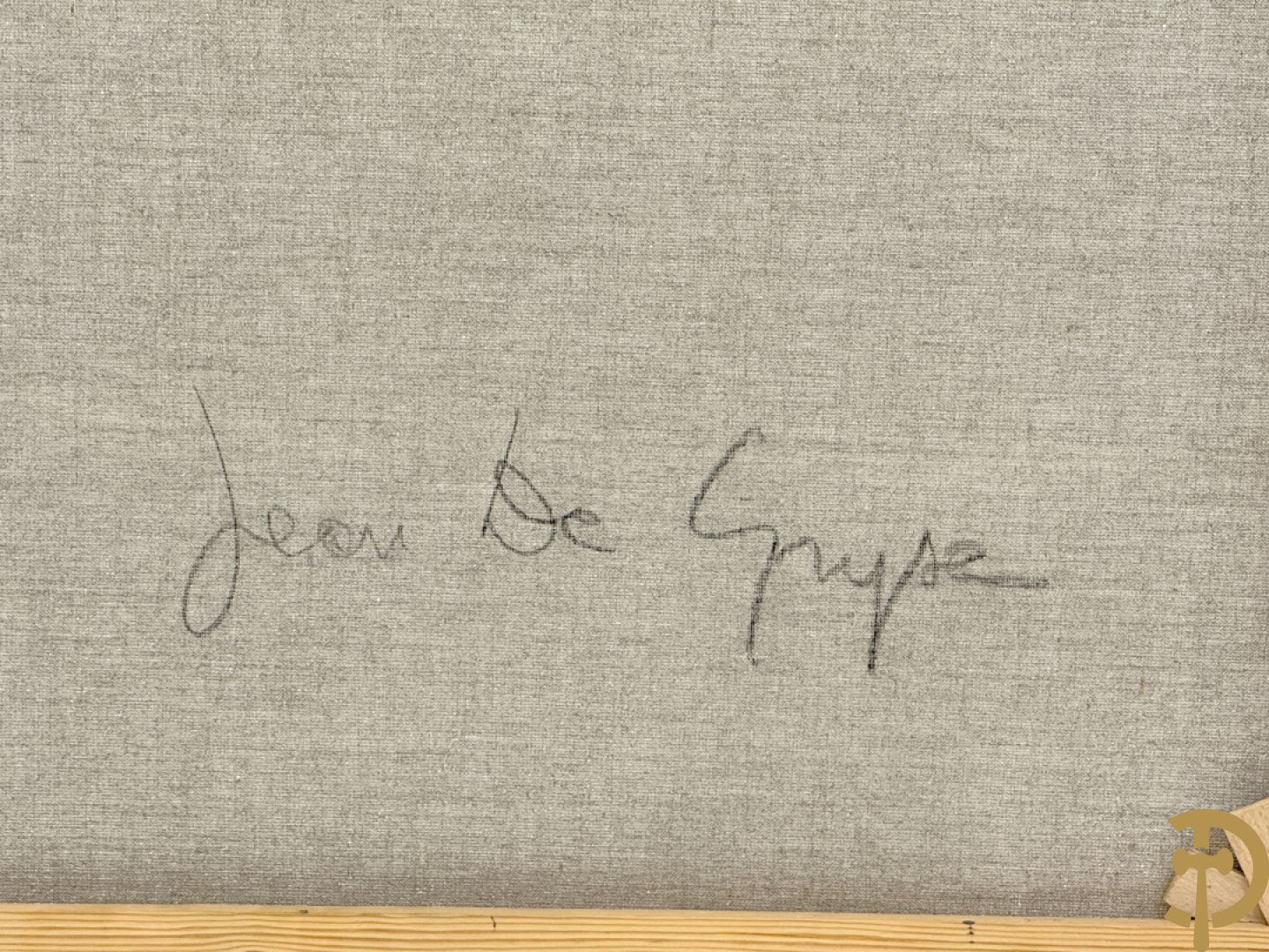 DEGRYSE Jean getekend verso 